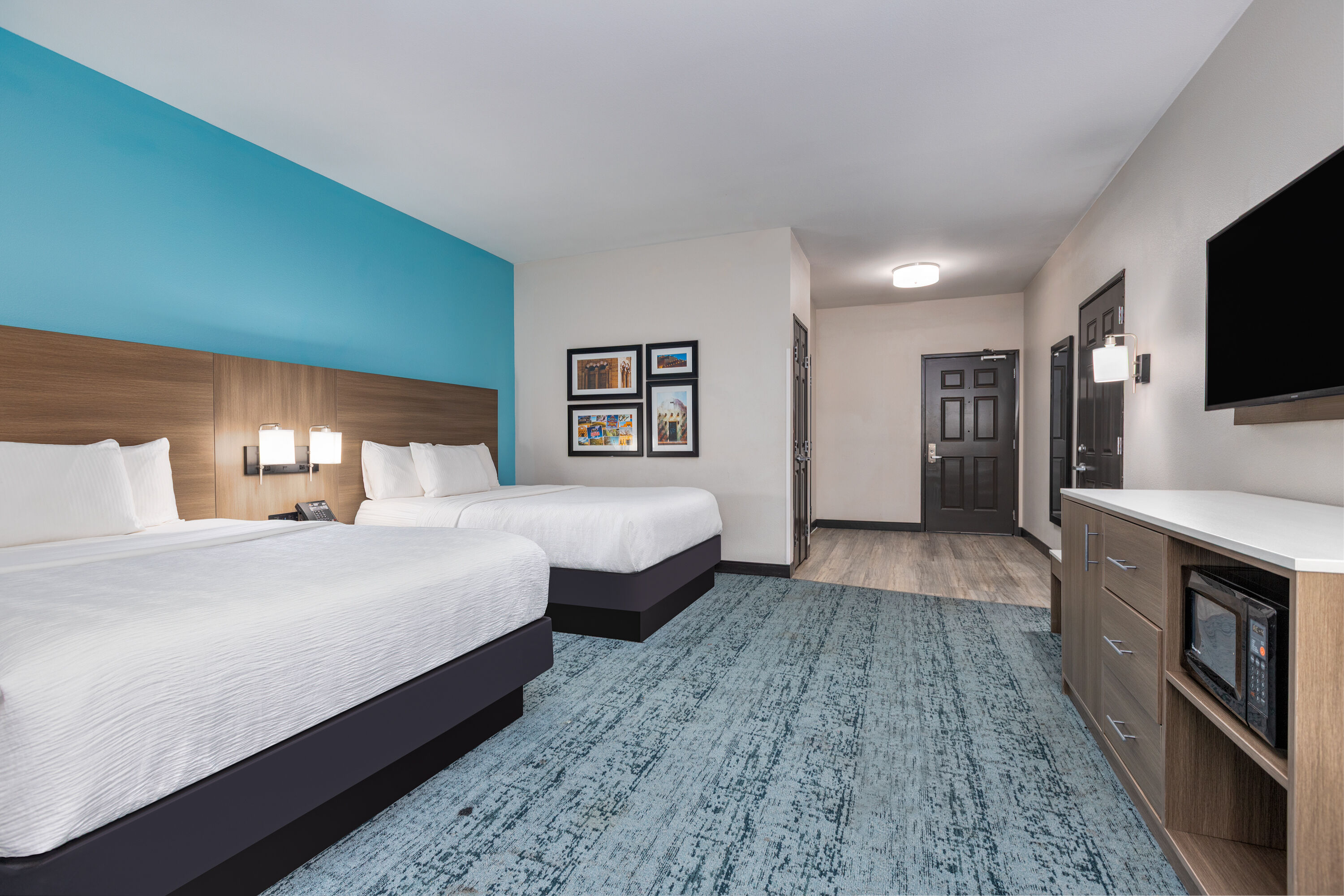 Guest room at the La Quinta Inn & Suites by Wyndham Hobbs in Hobbs, New Mexico