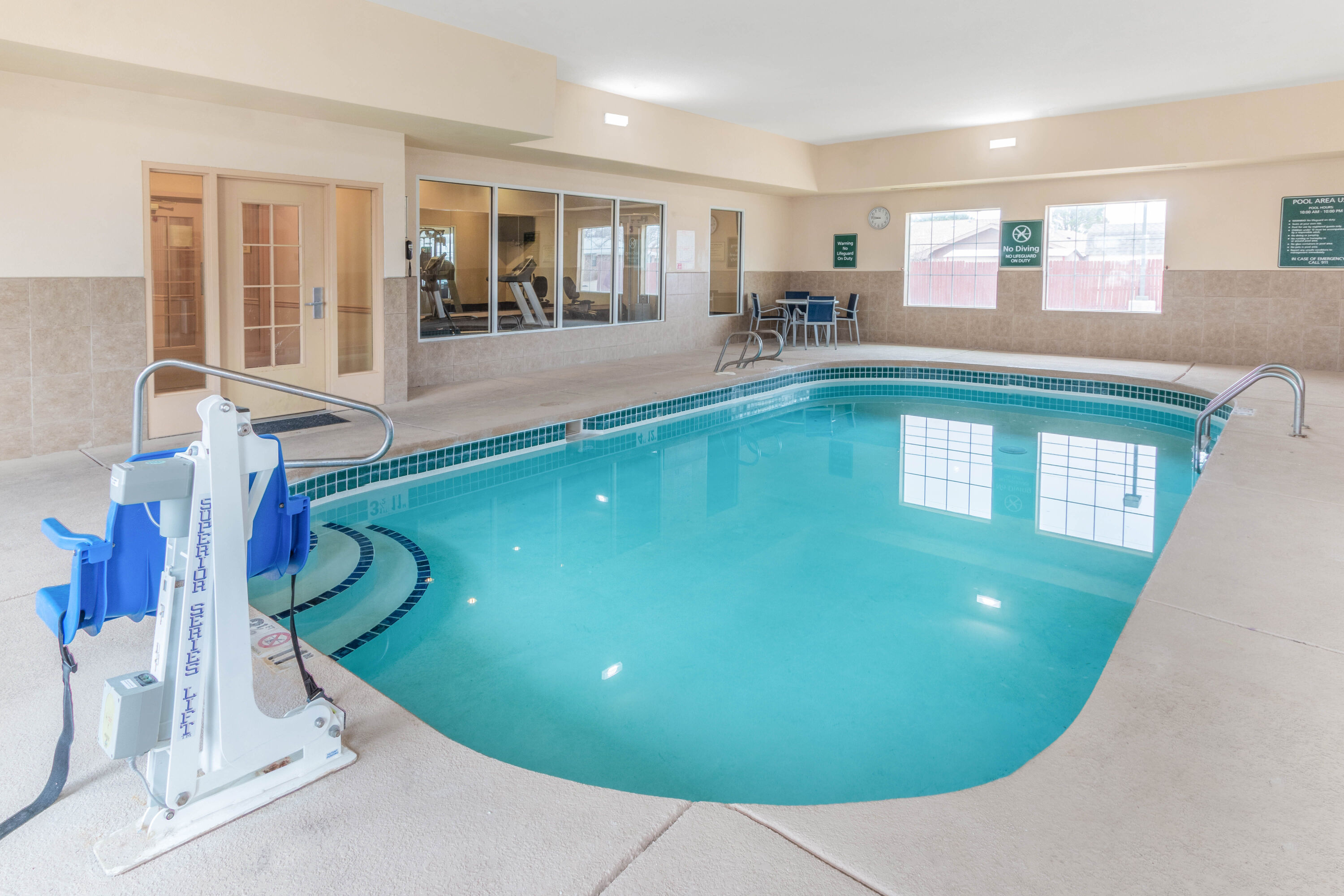 Pool at the La Quinta Inn & Suites by Wyndham Hobbs in Hobbs, New Mexico