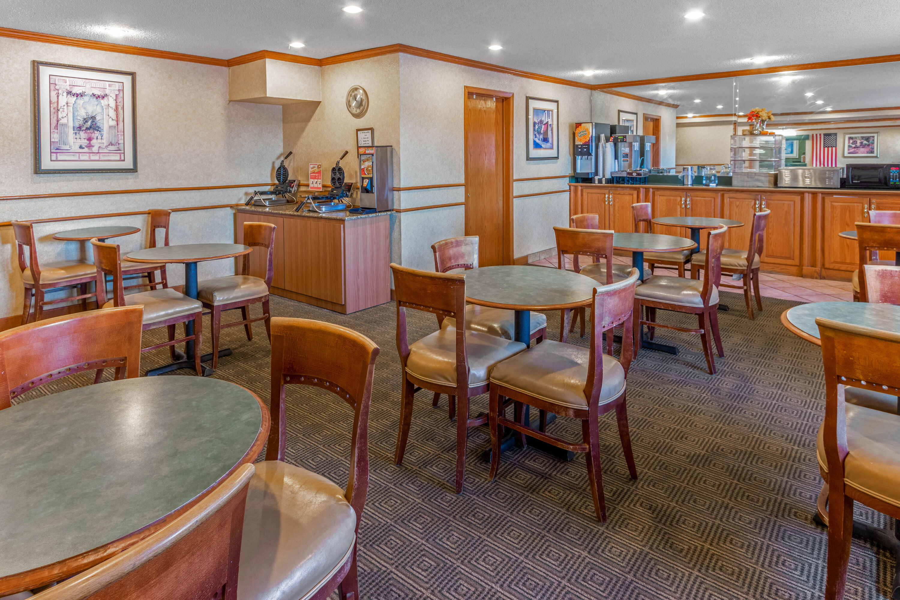 Free breakfast at La Quinta Inn & Suites by Wyndham Las Cruces Organ Mountain in Las Cruces, New Mexico