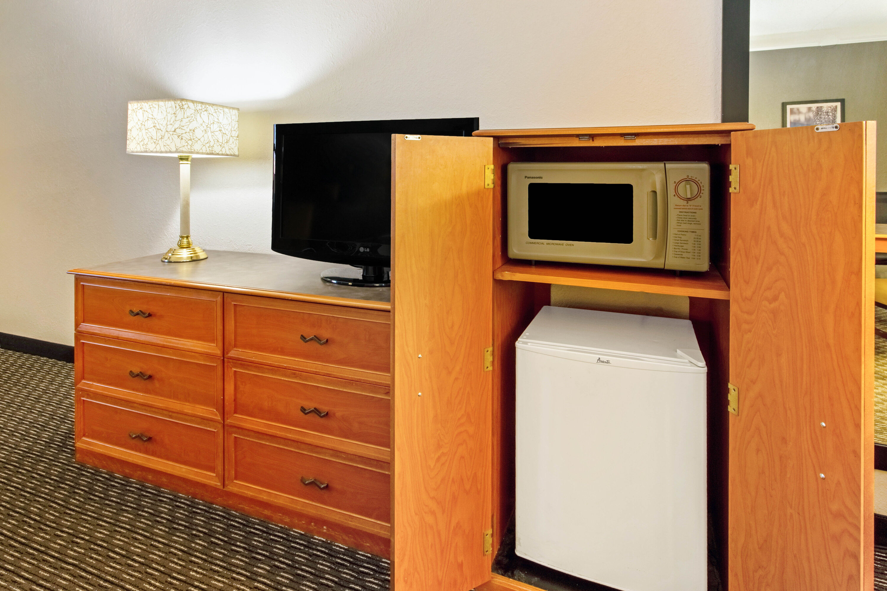 Guest room at the La Quinta Inn by Wyndham Santa Fe in Santa Fe, New Mexico