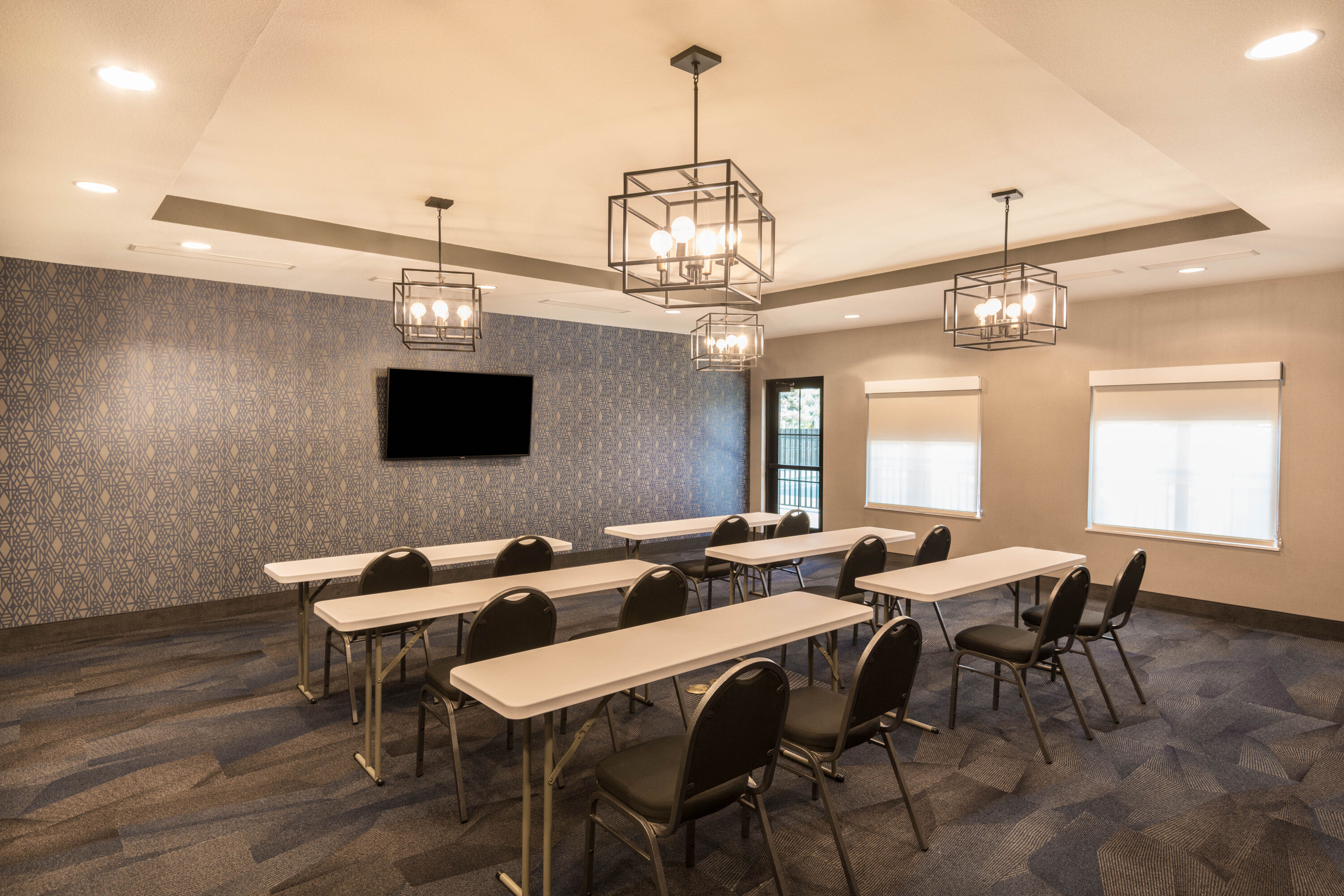 Classroom meeting room at La Quinta Inn & Suites by Wyndham Las Vegas Airport South in Las Vegas, Nevada