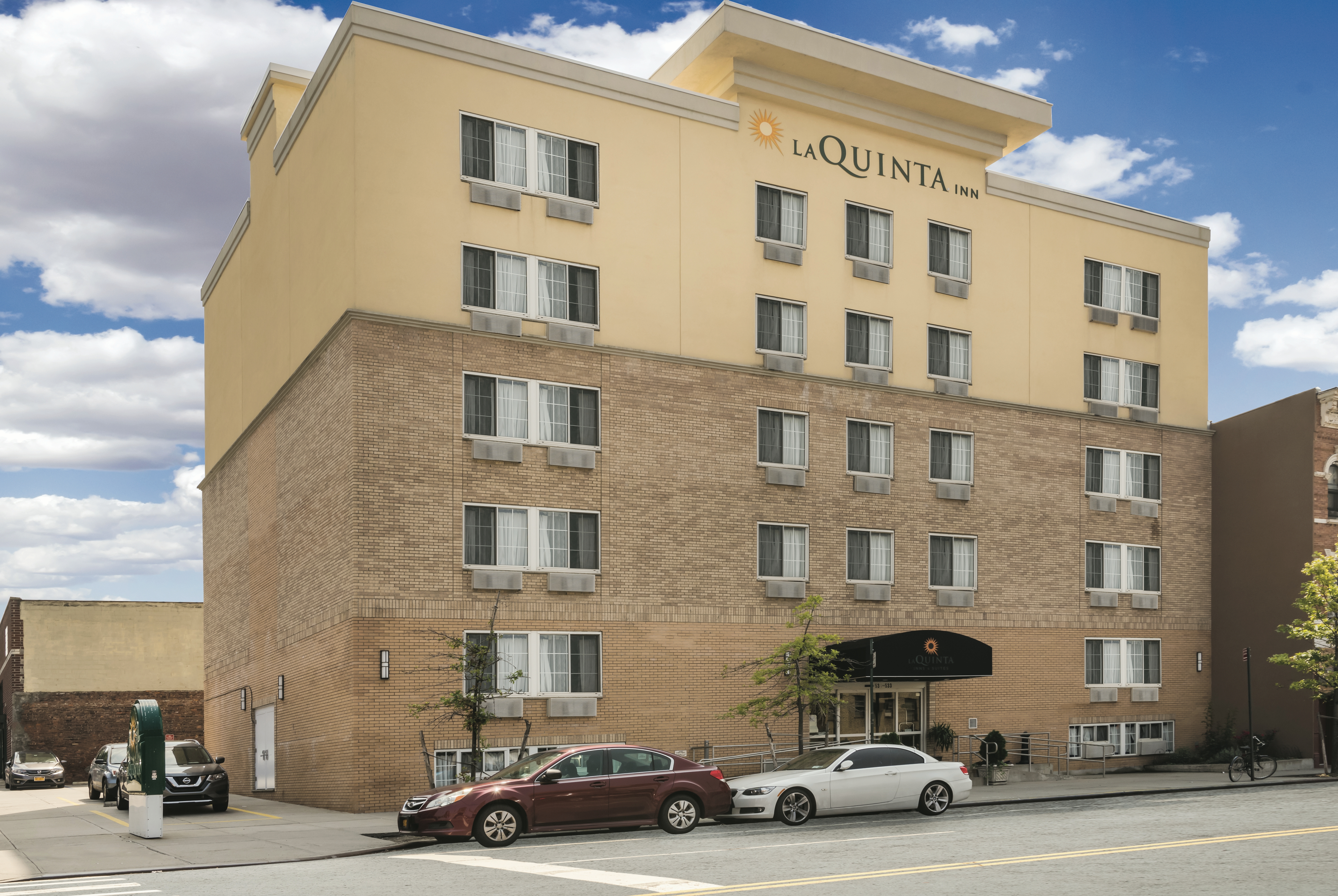 Exterior of La Quinta Inn & Suites by Wyndham Brooklyn Downtown hotel in Brooklyn, New York