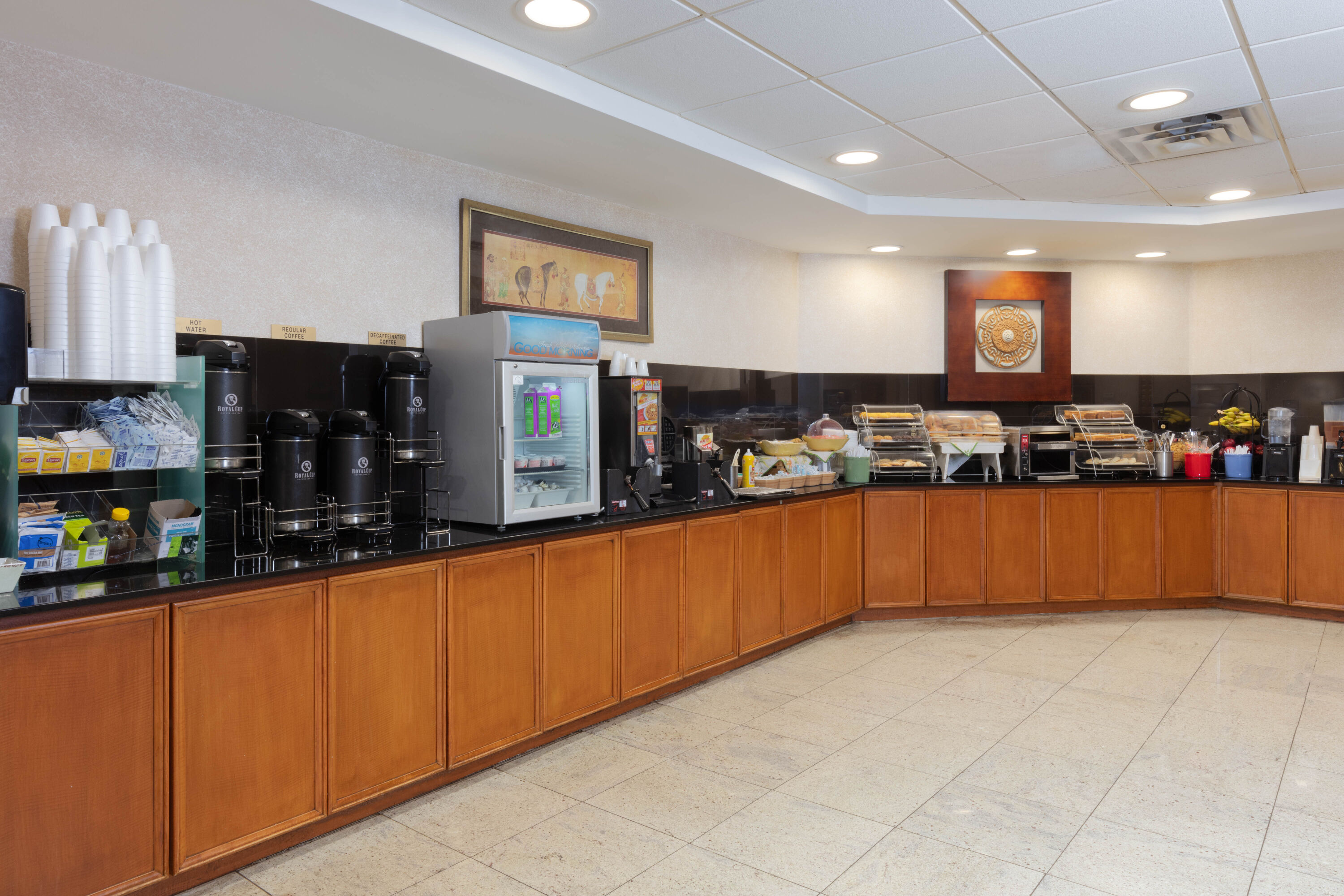 Free breakfast at La Quinta Inn & Suites by Wyndham Garden City in Garden City, New York