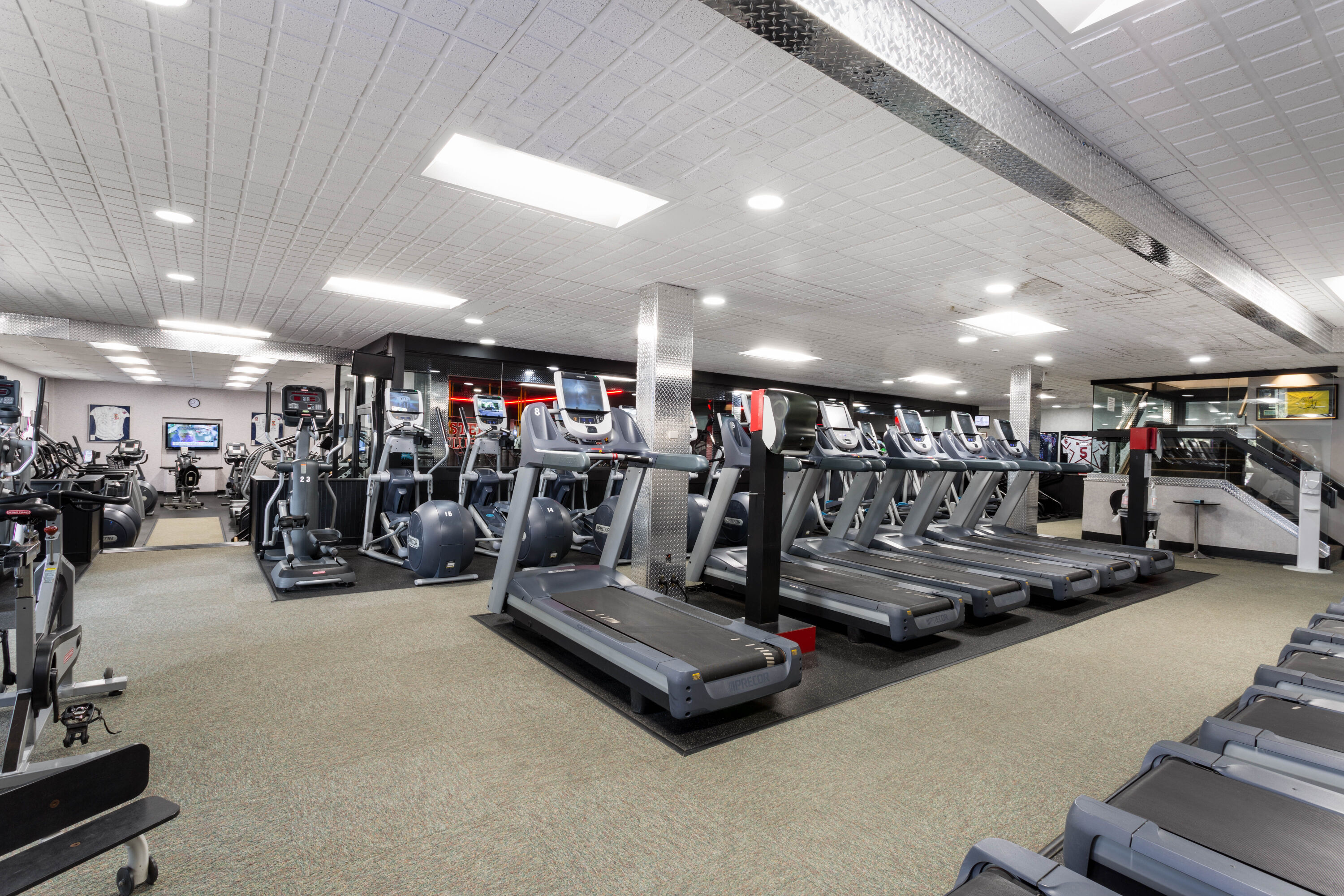 Fitness room at La Quinta Inn by Wyndham Binghamton - Johnson City in Johnson City, New York