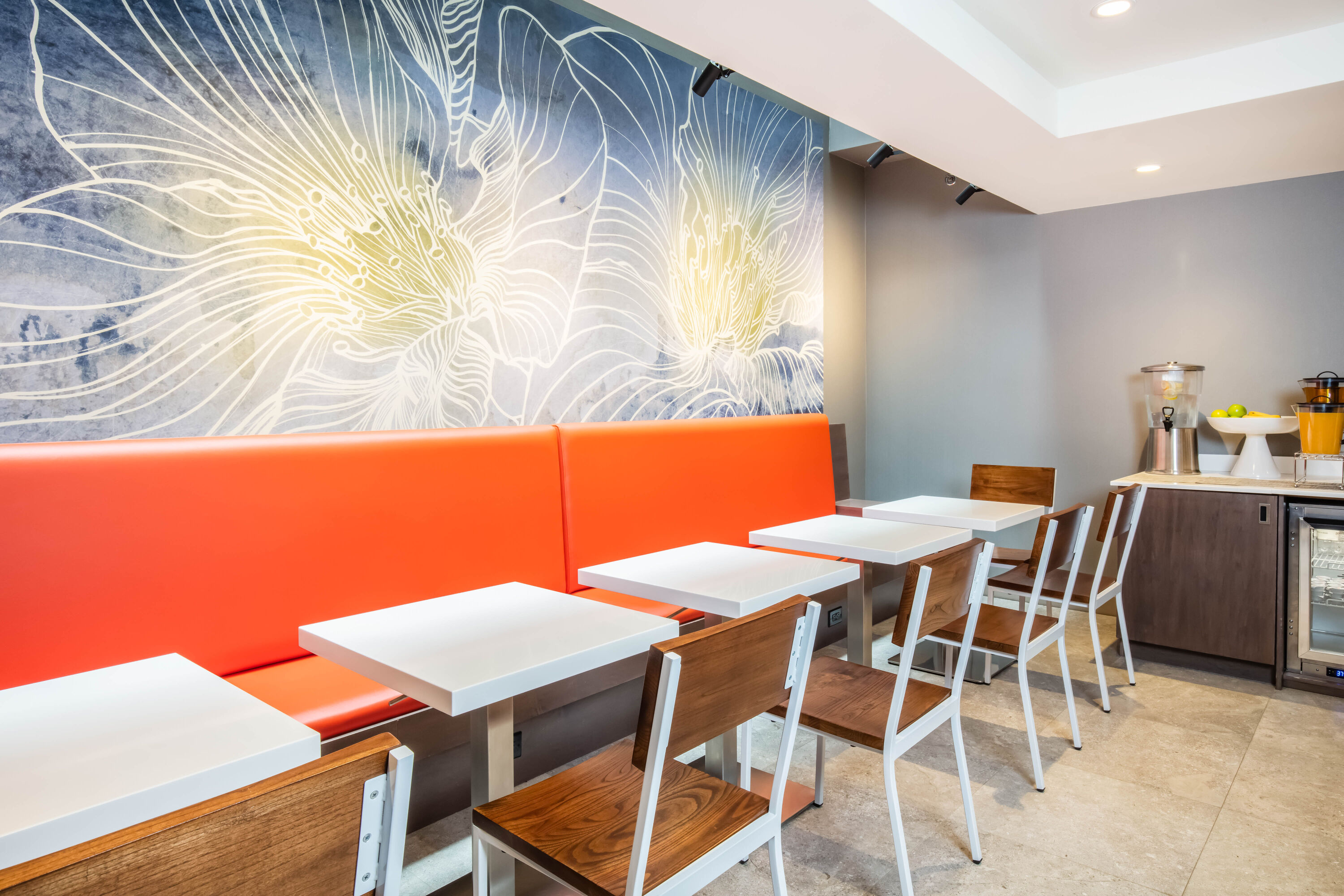 Free breakfast at La Quinta Inn & Suites by Wyndham Times Square South in New York City, New York