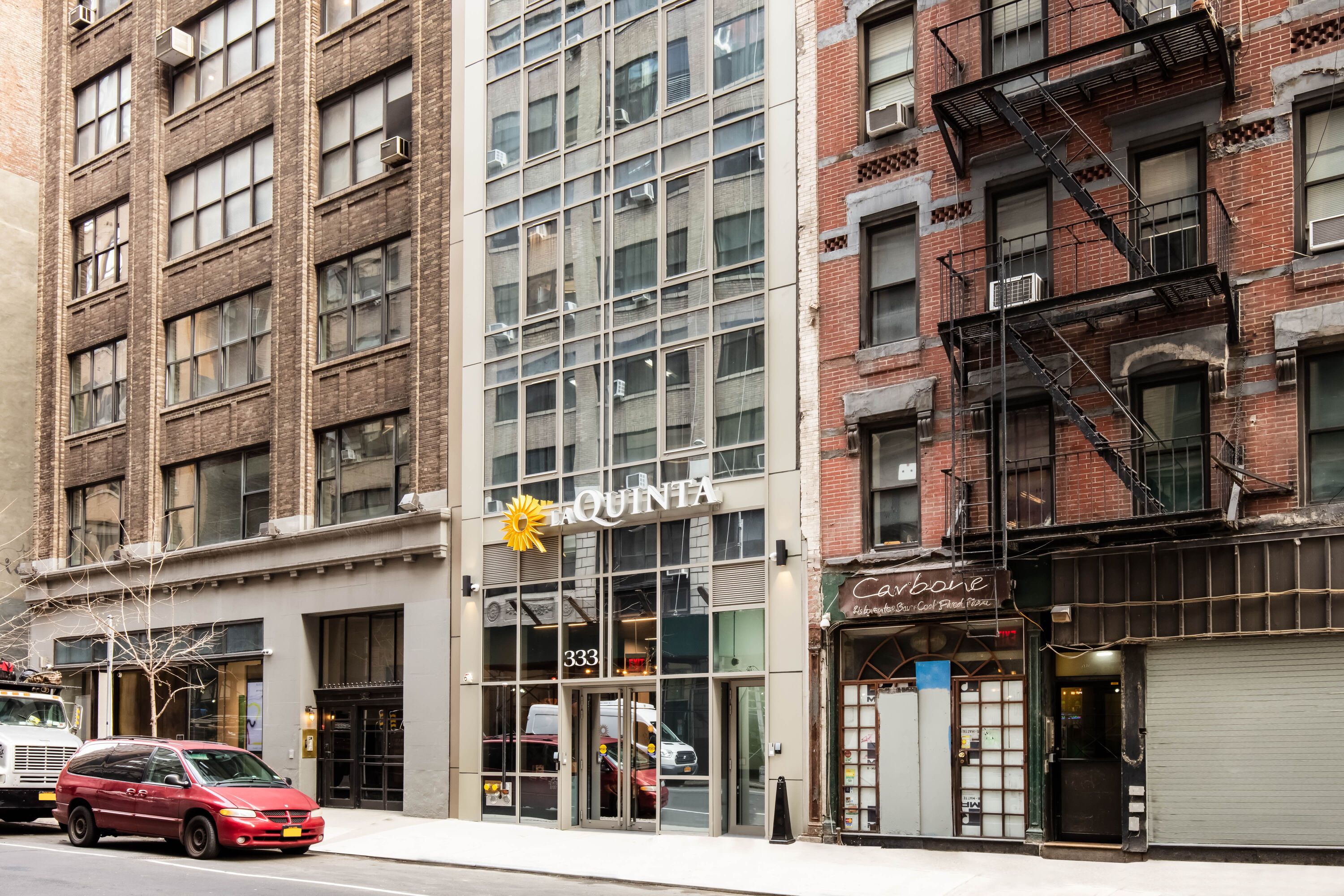Exterior Day Image of La Quinta Inn & Suites by Wyndham Times Square South hotel in New York City, New York