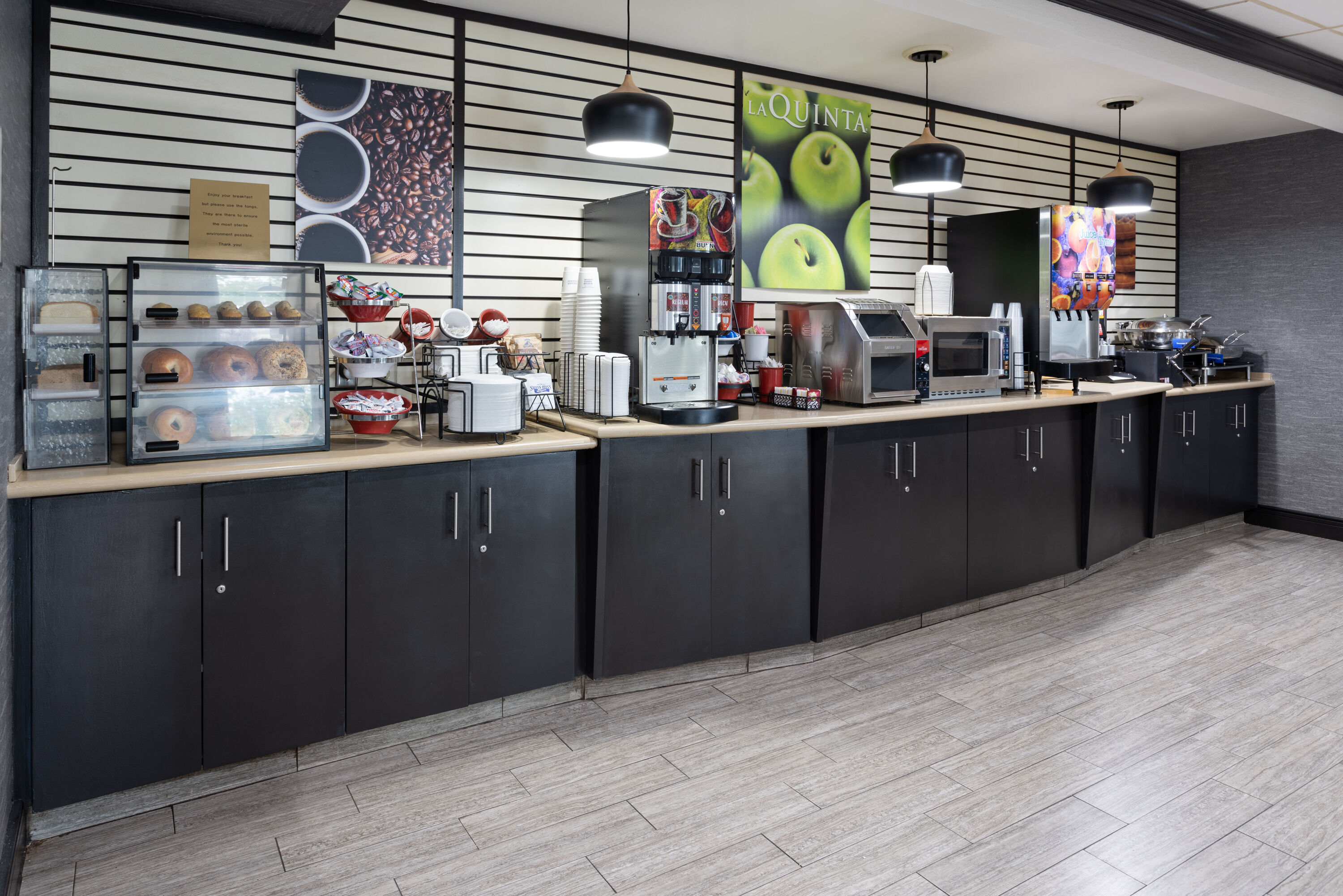 Free breakfast at La Quinta Inn by Wyndham Buffalo Airport in Williamsville, New York