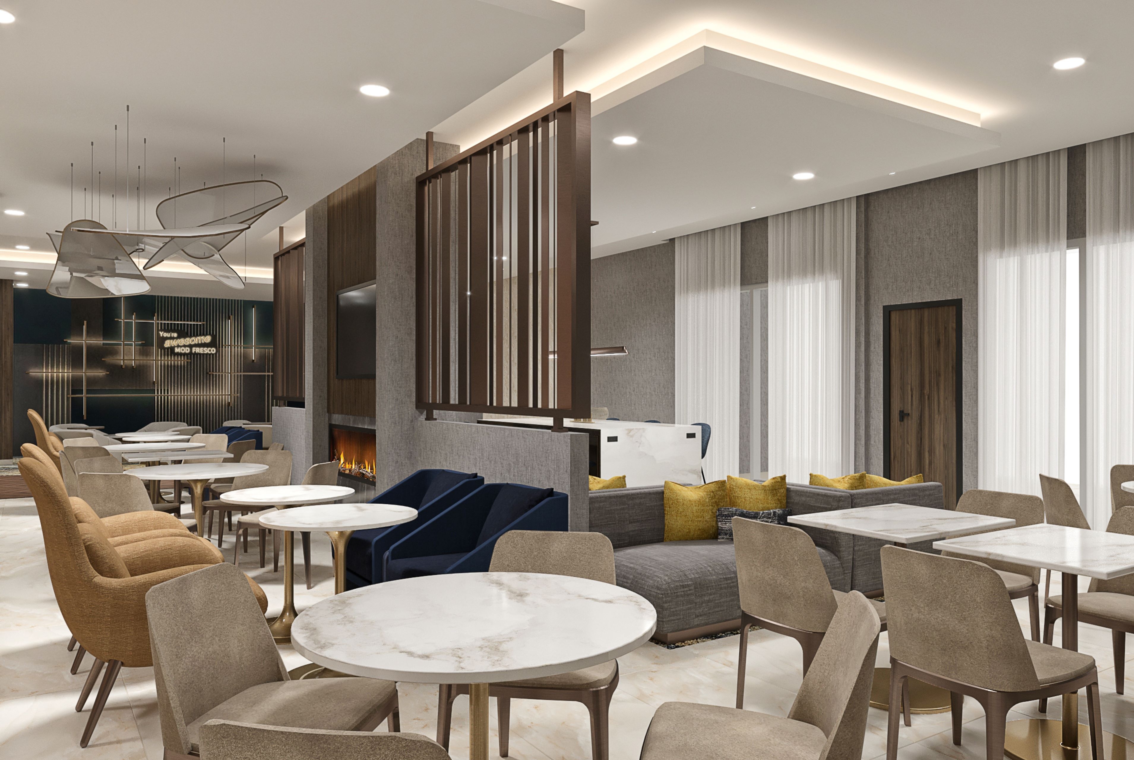 Free breakfast at La Quinta Inn & Suites by Wyndham Miamisburg Dayton South in Miamisburg, Ohio