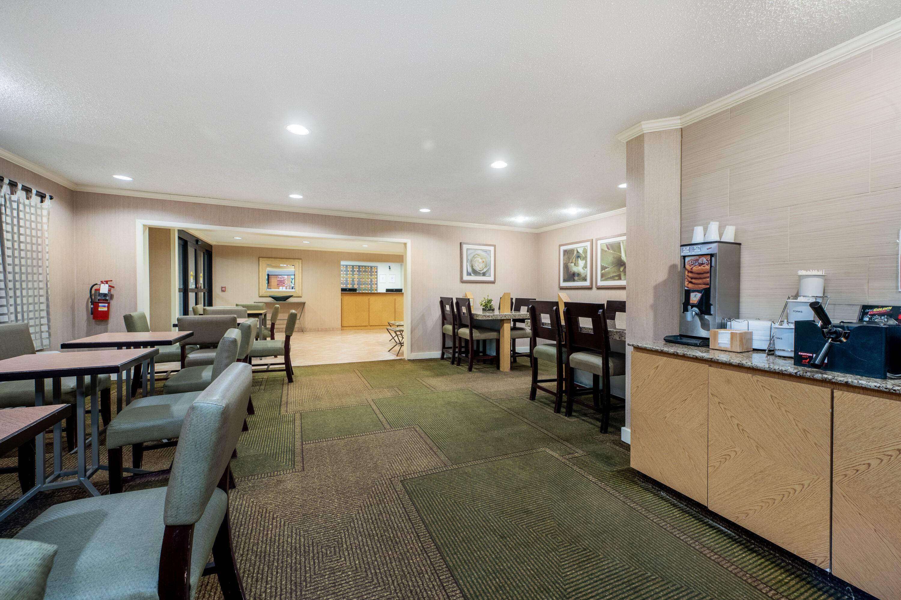 Free breakfast at La Quinta Inn & Suites by Wyndham Mansfield OH in Mansfield, Ohio
