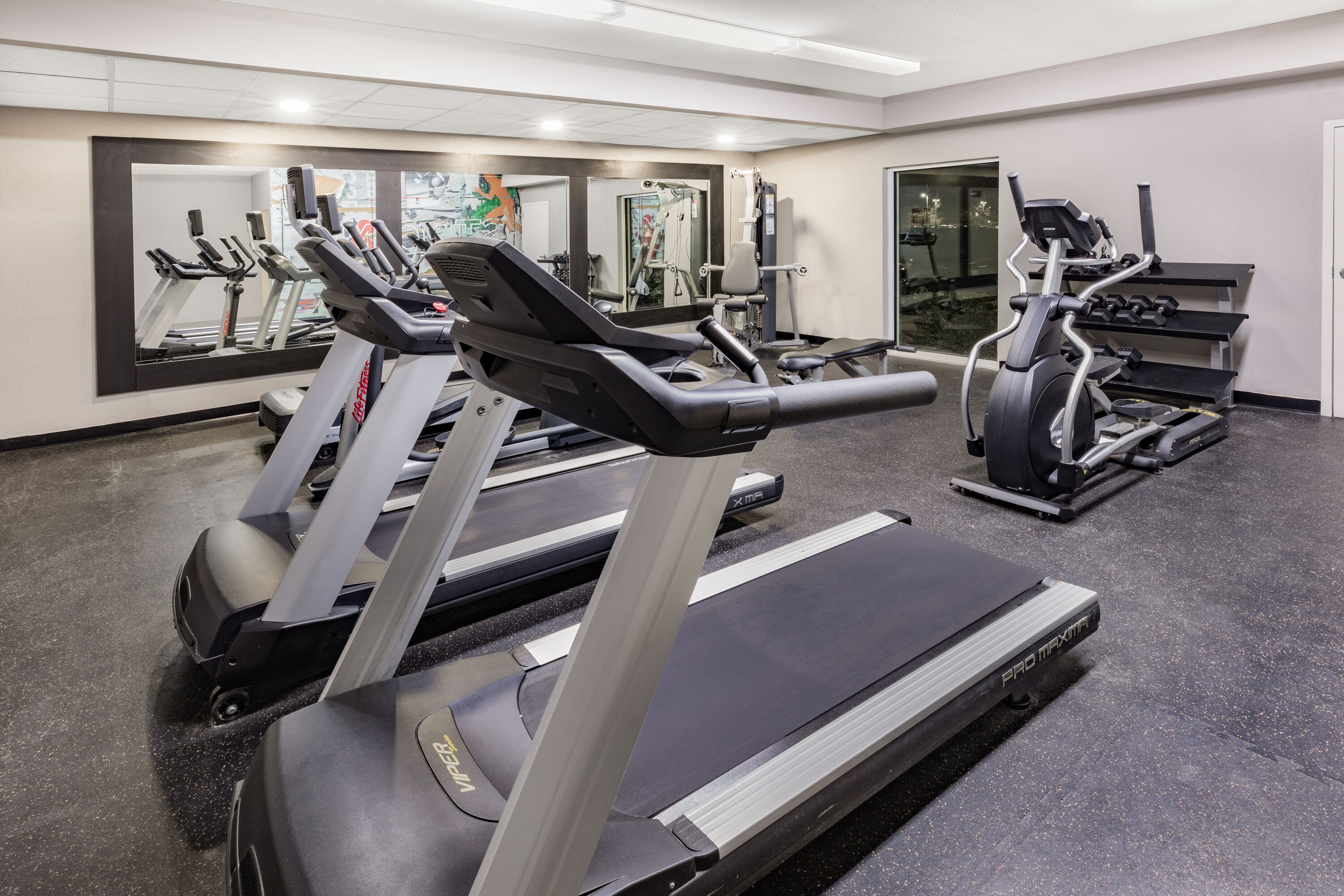 Fitness room at La Quinta Inn & Suites by Wyndham Ardmore in Ardmore, Oklahoma