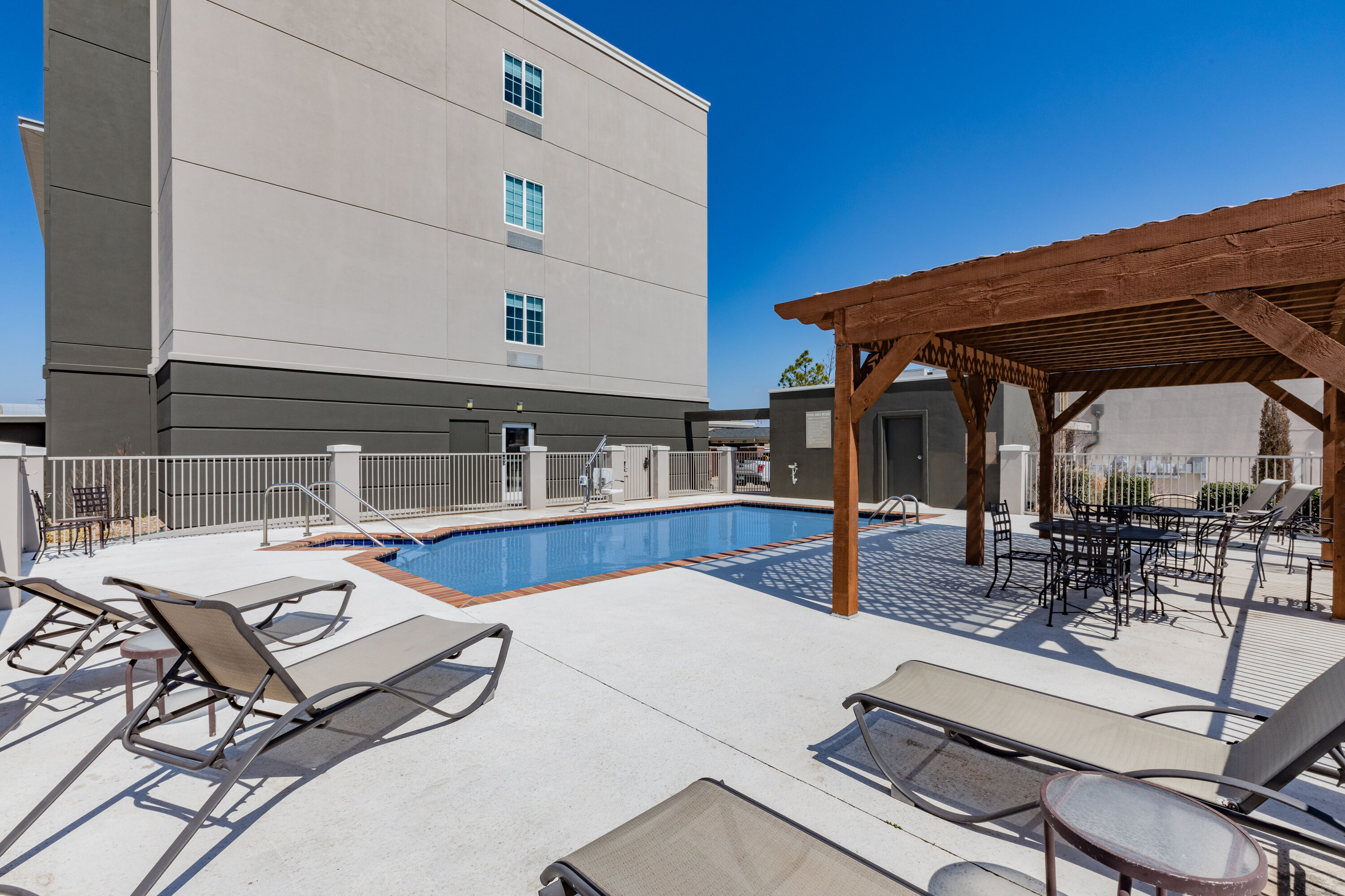 Pool at the La Quinta Inn & Suites by Wyndham Ardmore in Ardmore, Oklahoma