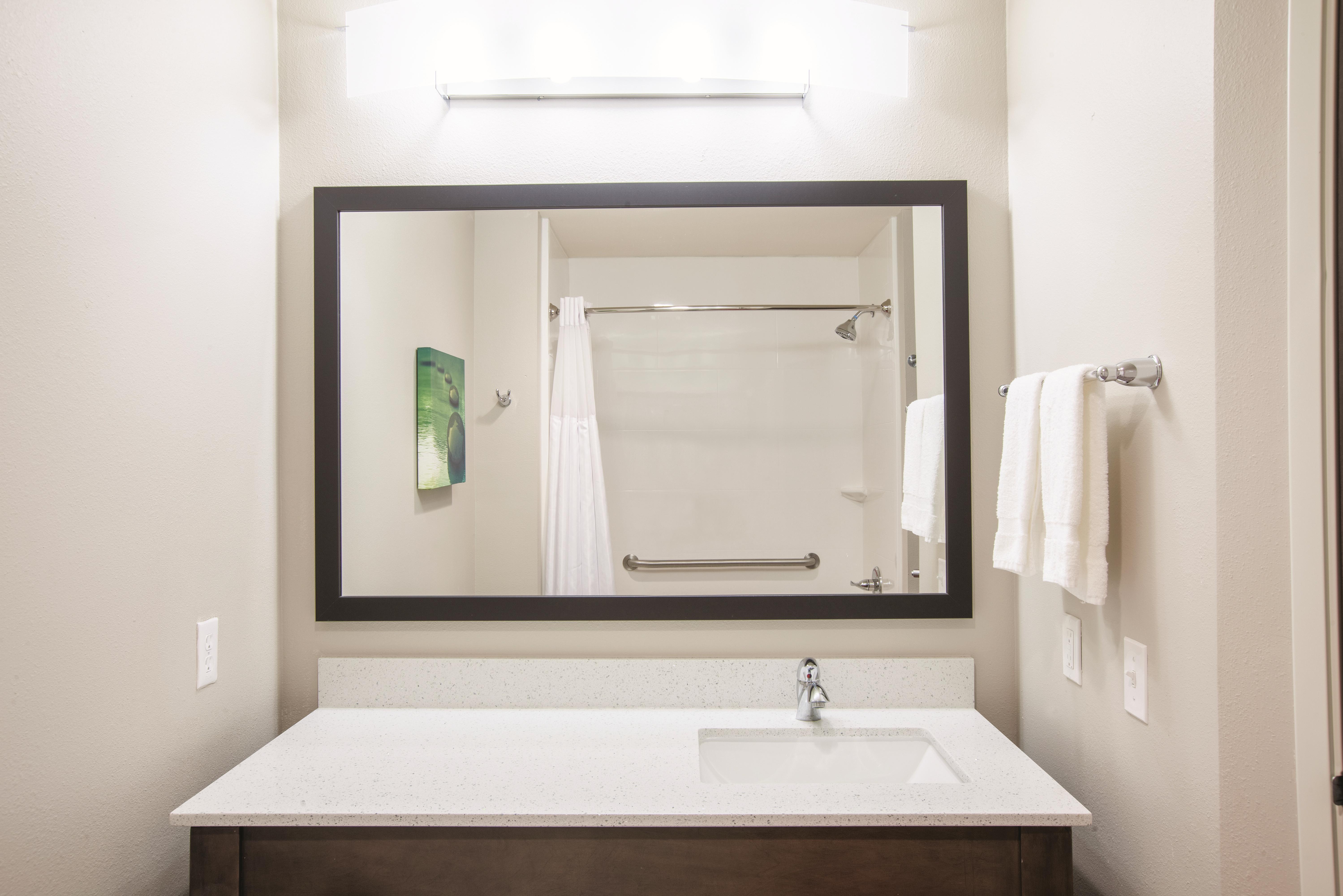 Guest room at the La Quinta Inn & Suites by Wyndham Tulsa Broken Arrow in Broken Arrow, Oklahoma
