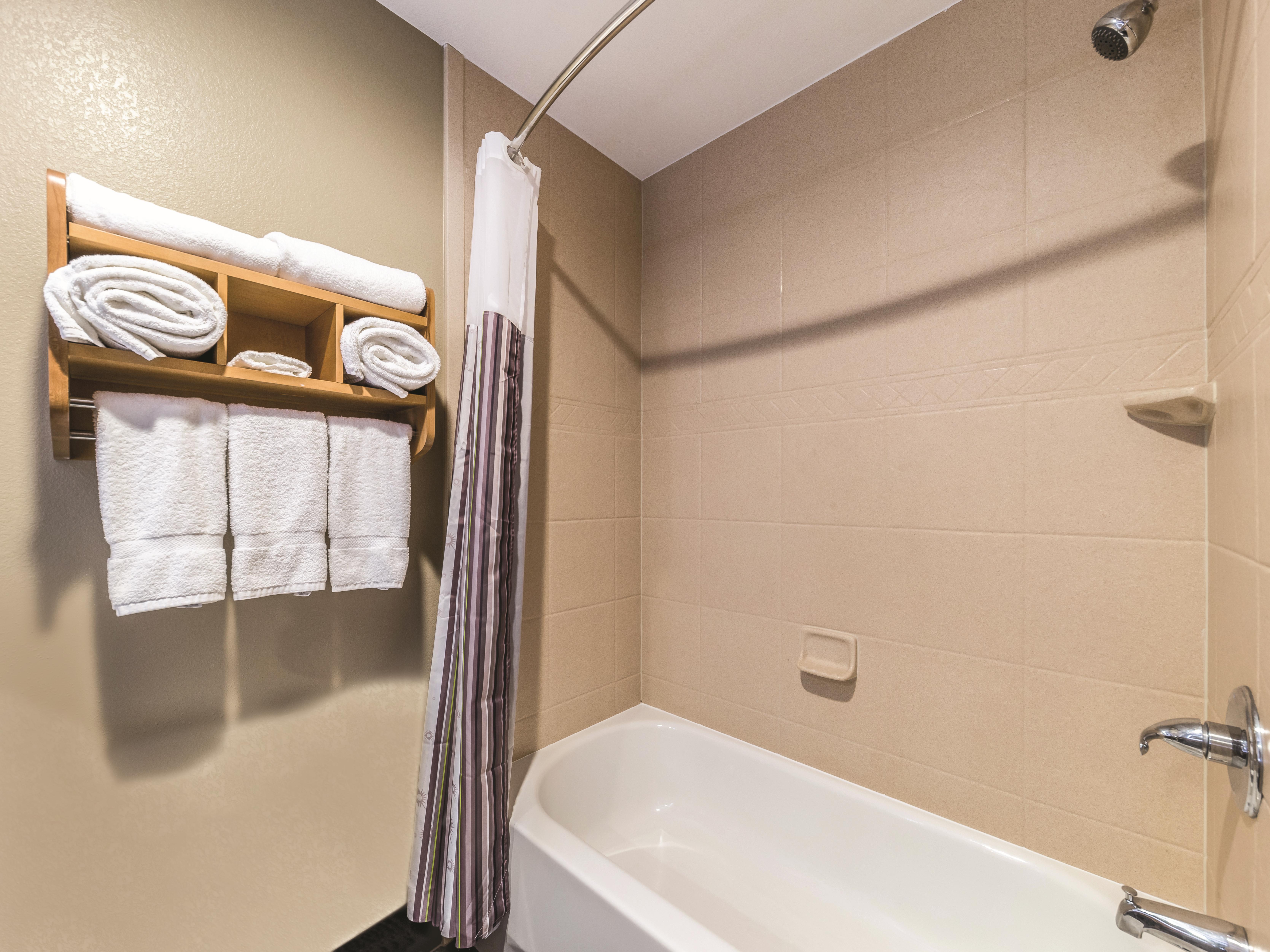 Guest room at the La Quinta Inn & Suites by Wyndham - Tulsa - Catoosa Route 66 in Catoosa, Oklahoma