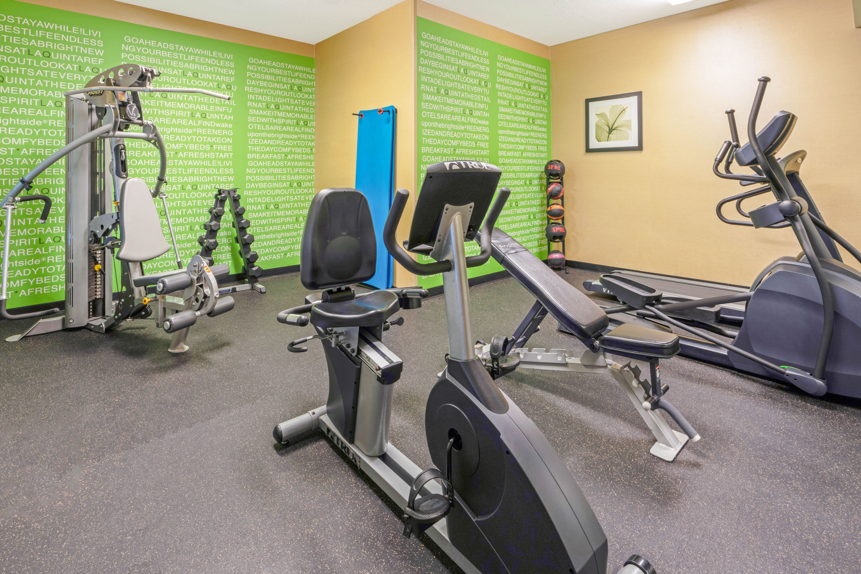 Fitness room at La Quinta Inn & Suites by Wyndham Midwest City - Tinker AFB in Midwest City, Oklahoma