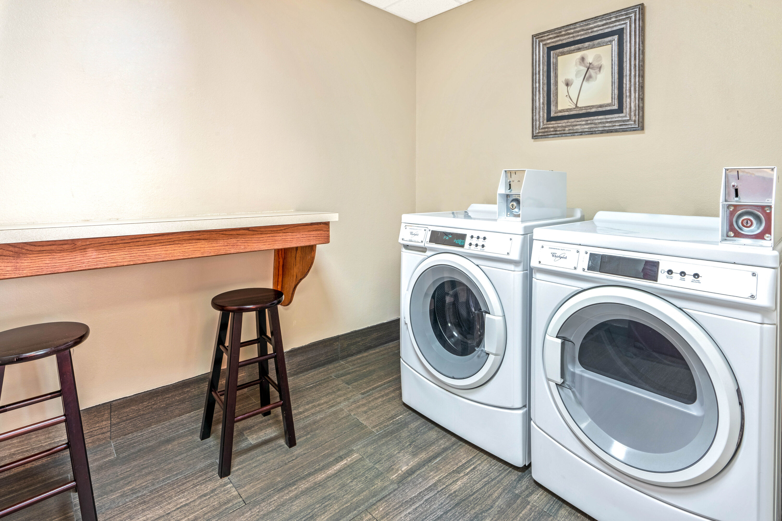 Laundry facilities at La Quinta Inn & Suites by Wyndham Midwest City - Tinker AFB in Midwest City, Oklahoma