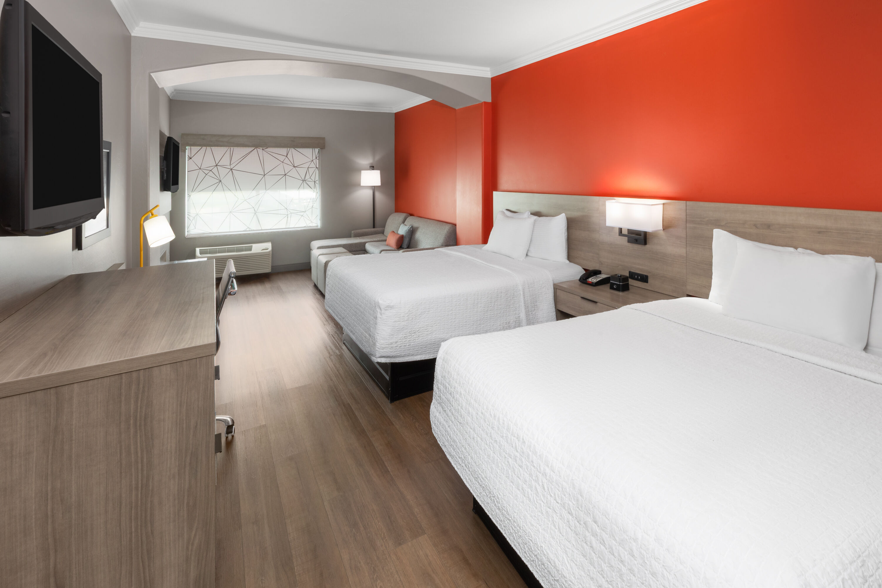 Guest room at the La Quinta Inn & Suites by Wyndham Oklahoma City - Moore in Moore, Oklahoma