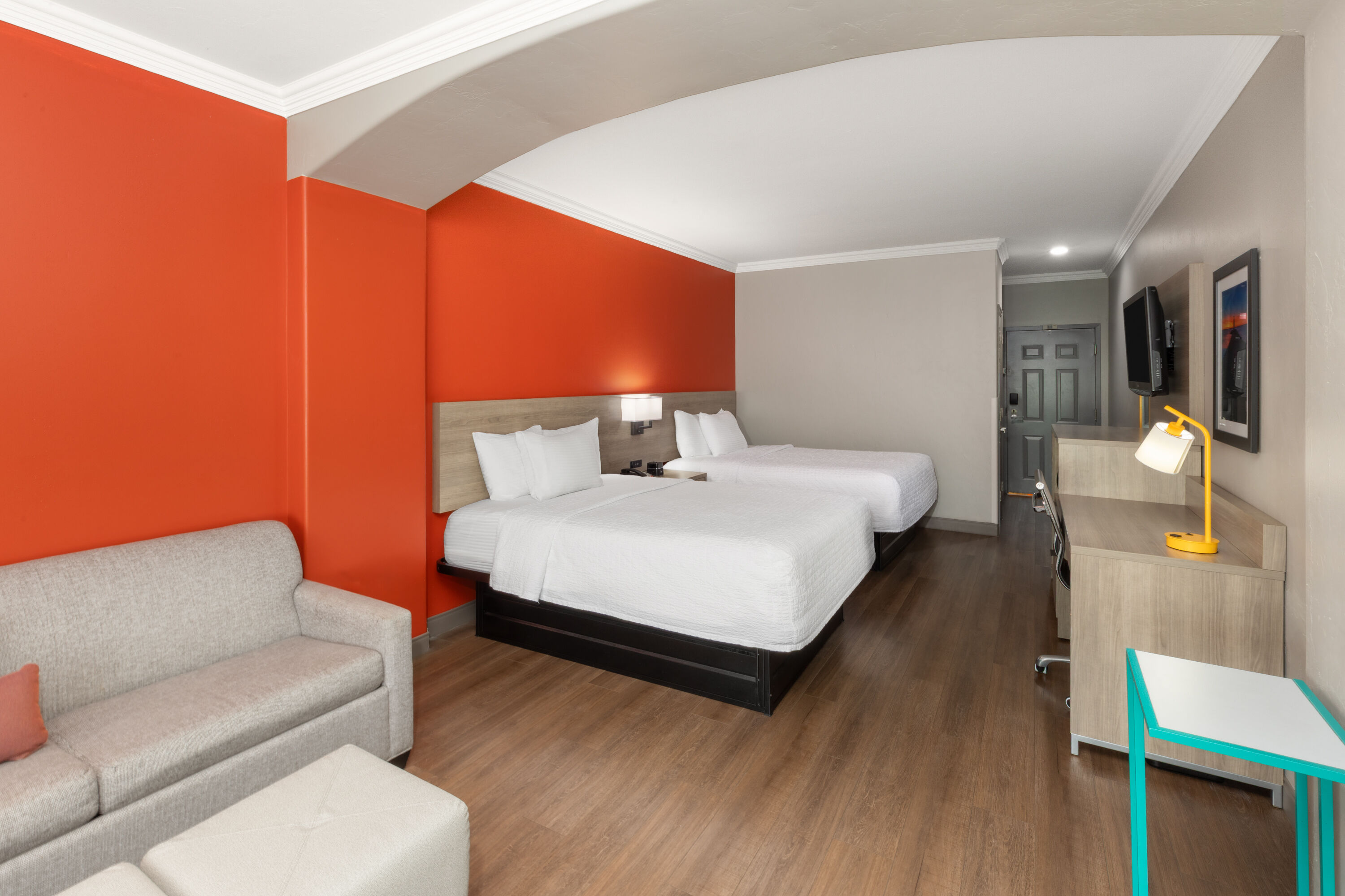 Guest room at the La Quinta Inn & Suites by Wyndham Oklahoma City - Moore in Moore, Oklahoma