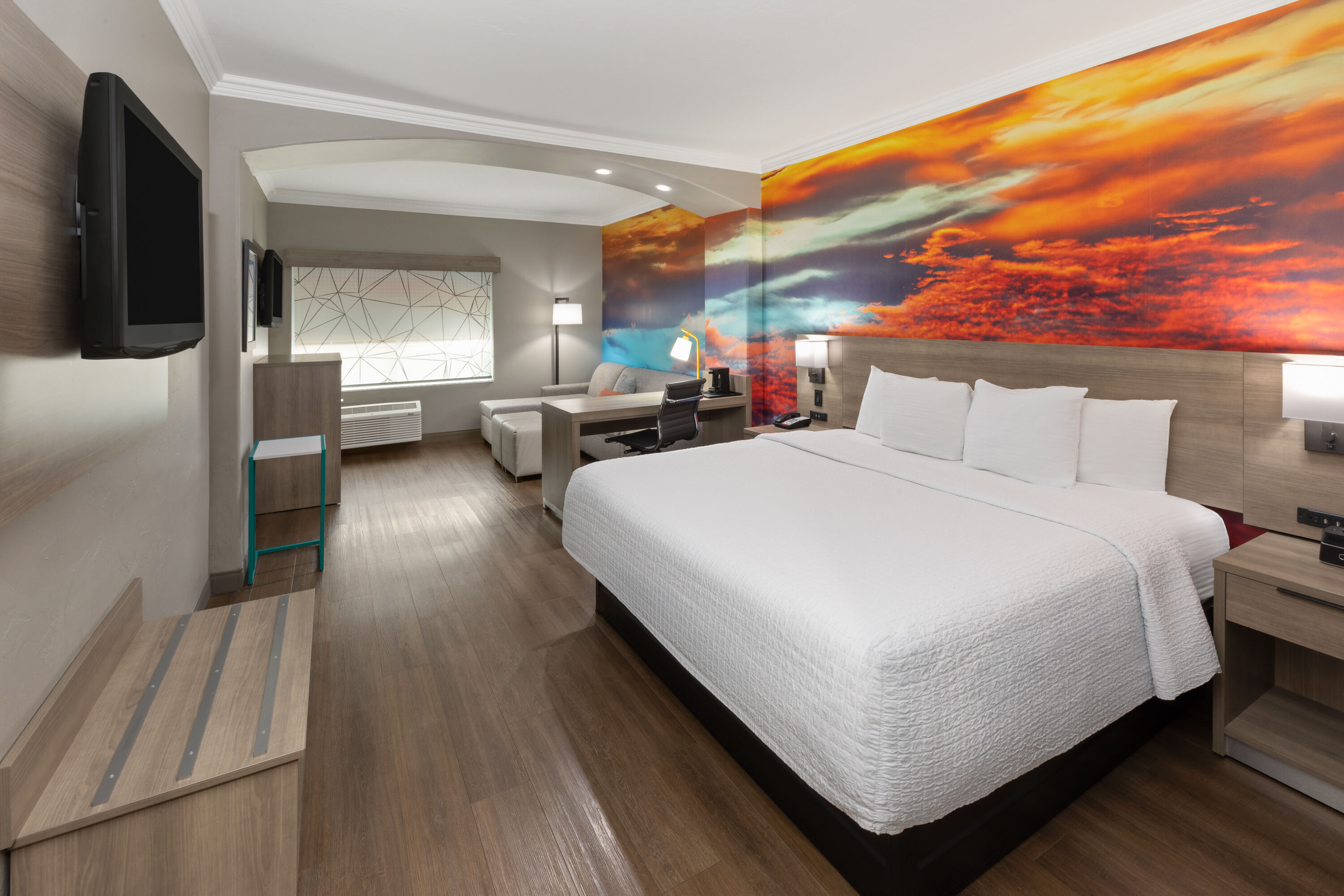 Guest room at the La Quinta Inn & Suites by Wyndham Oklahoma City - Moore in Moore, Oklahoma