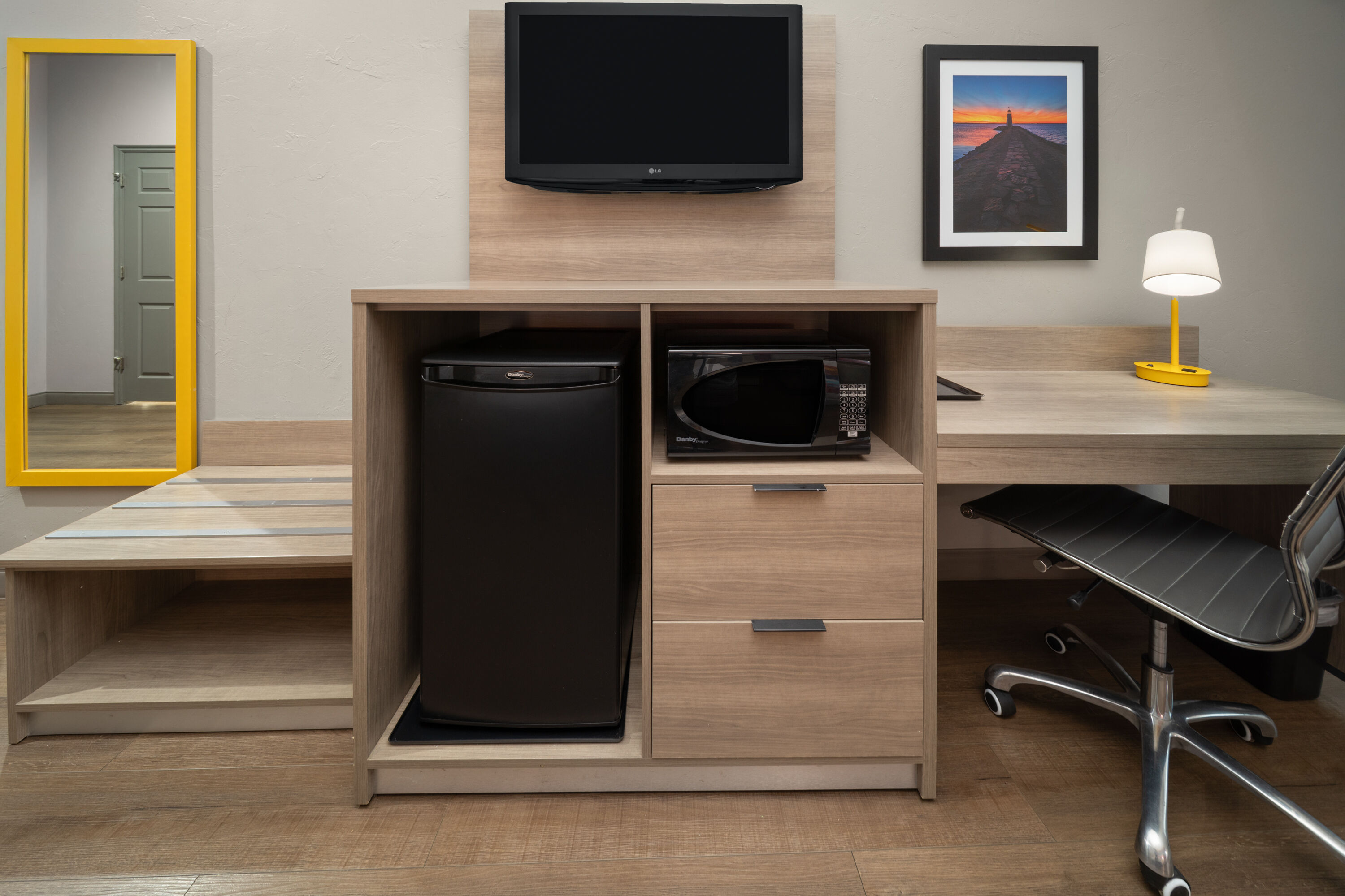 Guest room at the La Quinta Inn & Suites by Wyndham Oklahoma City - Moore in Moore, Oklahoma