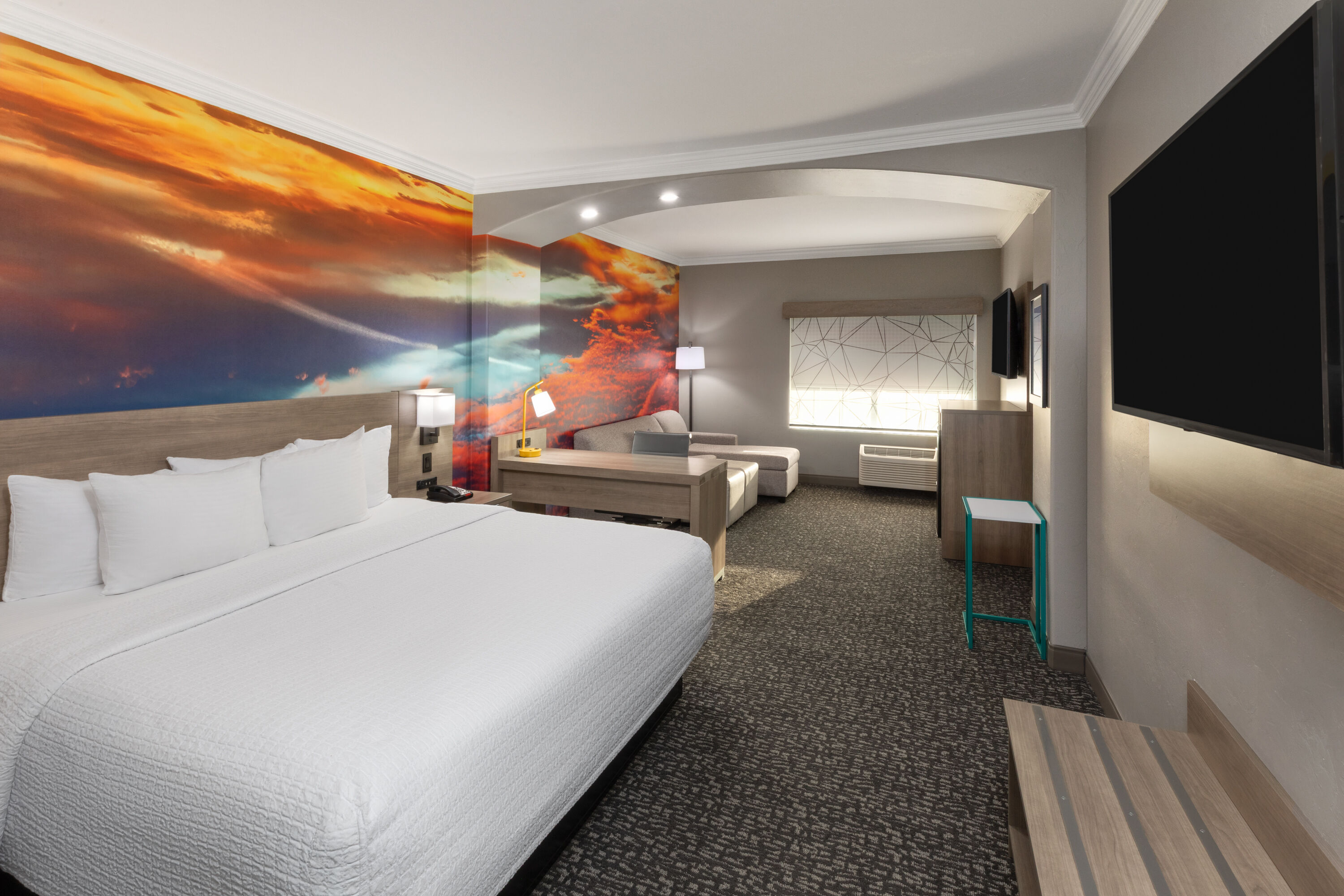 Guest room at the La Quinta Inn & Suites by Wyndham Oklahoma City - Moore in Moore, Oklahoma