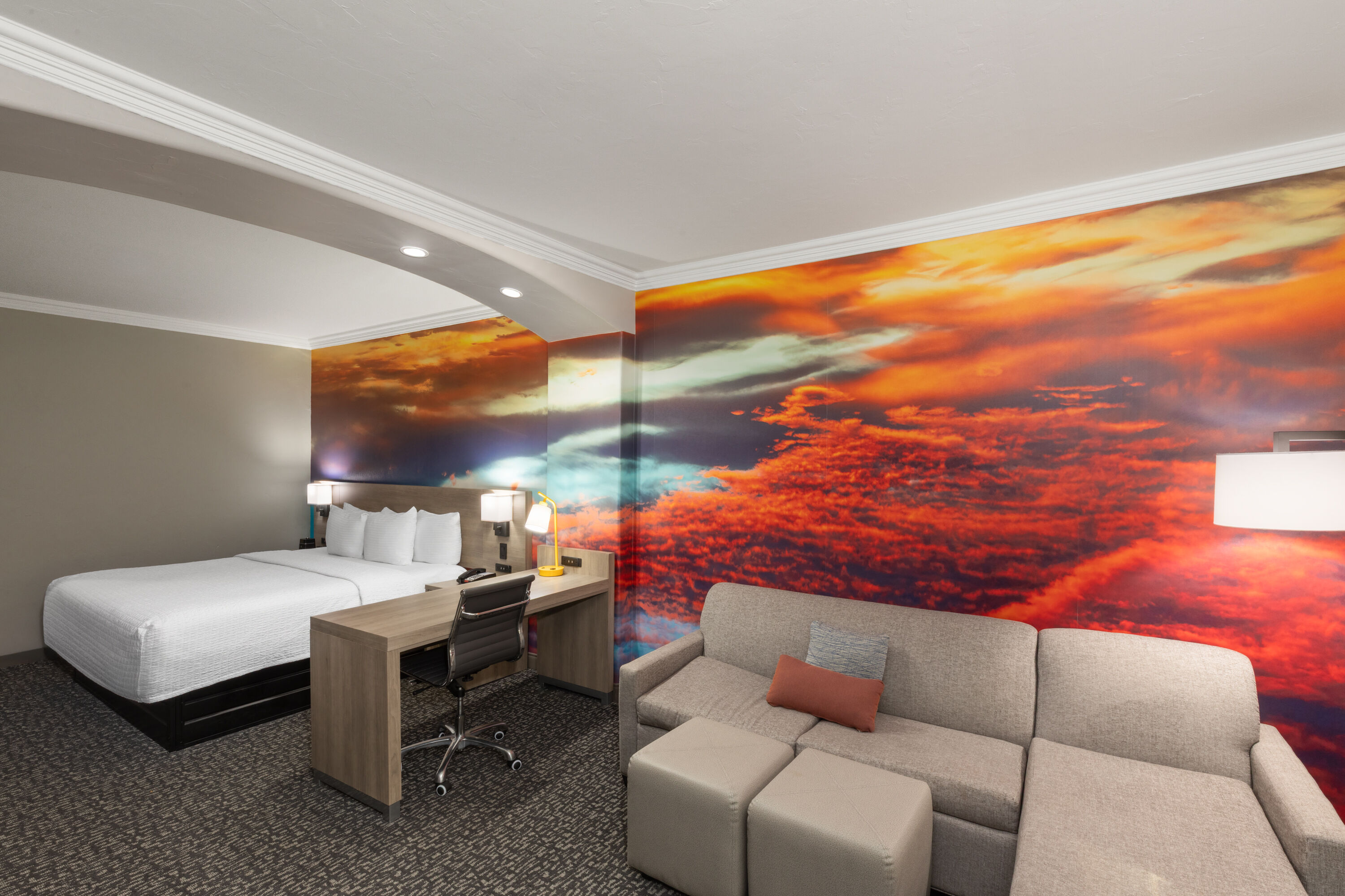 Guest room at the La Quinta Inn & Suites by Wyndham Oklahoma City - Moore in Moore, Oklahoma