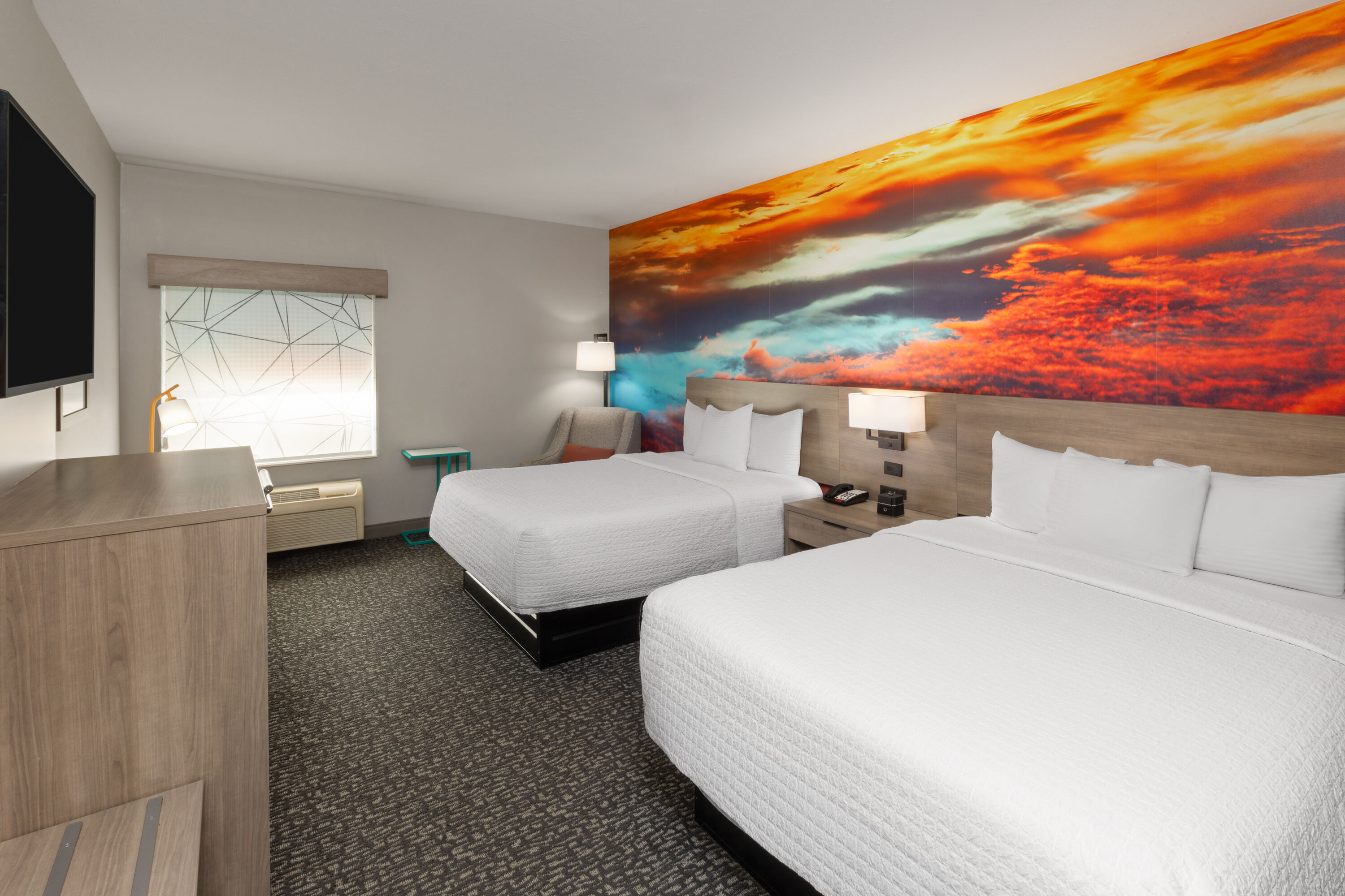 Guest room at the La Quinta Inn & Suites by Wyndham Oklahoma City - Moore in Moore, Oklahoma