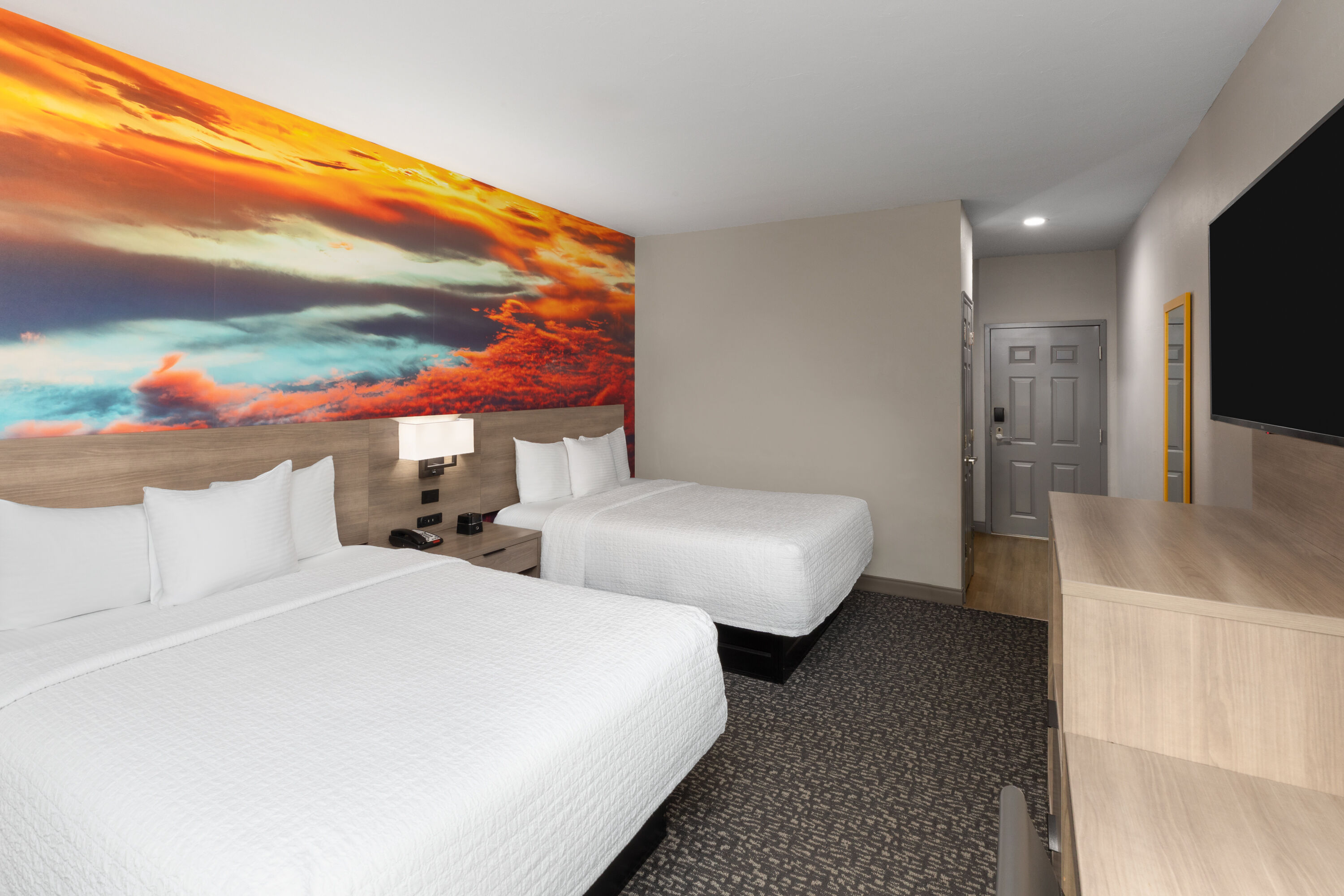 Guest room at the La Quinta Inn & Suites by Wyndham Oklahoma City - Moore in Moore, Oklahoma