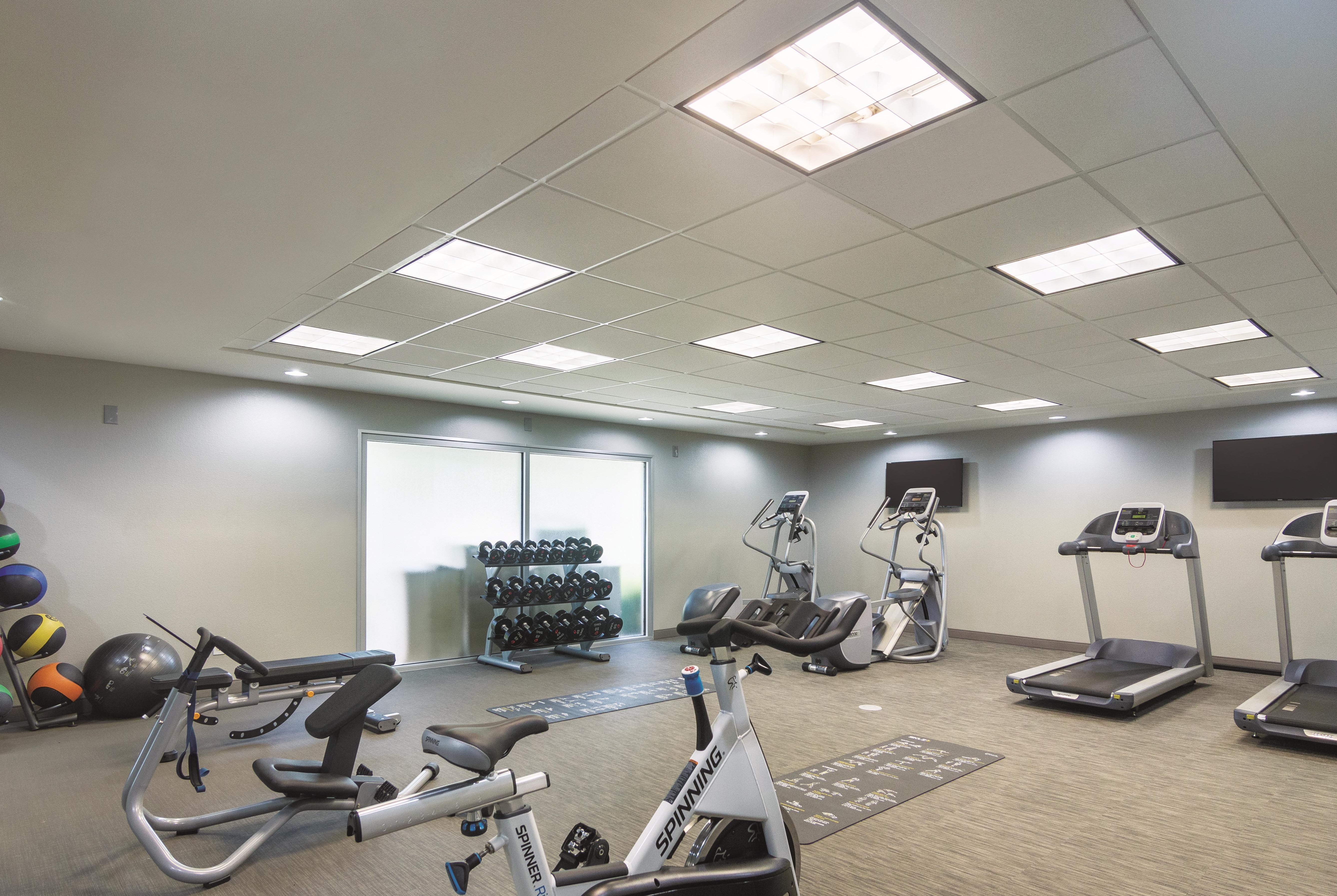 Fitness room at La Quinta Inn & Suites by Wyndham Oklahoma City Norman in Norman, Oklahoma