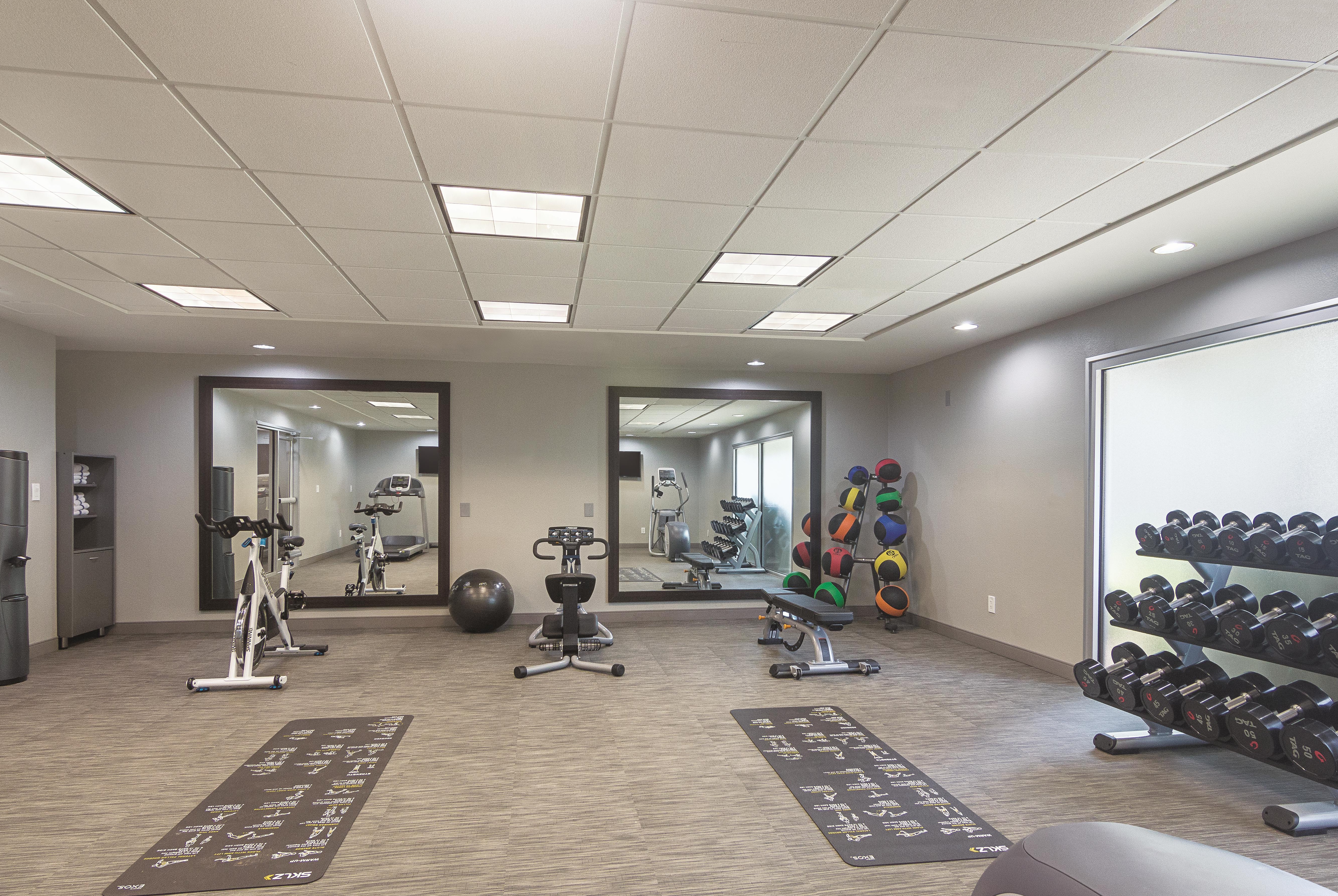 Fitness room at La Quinta Inn & Suites by Wyndham Oklahoma City Norman in Norman, Oklahoma