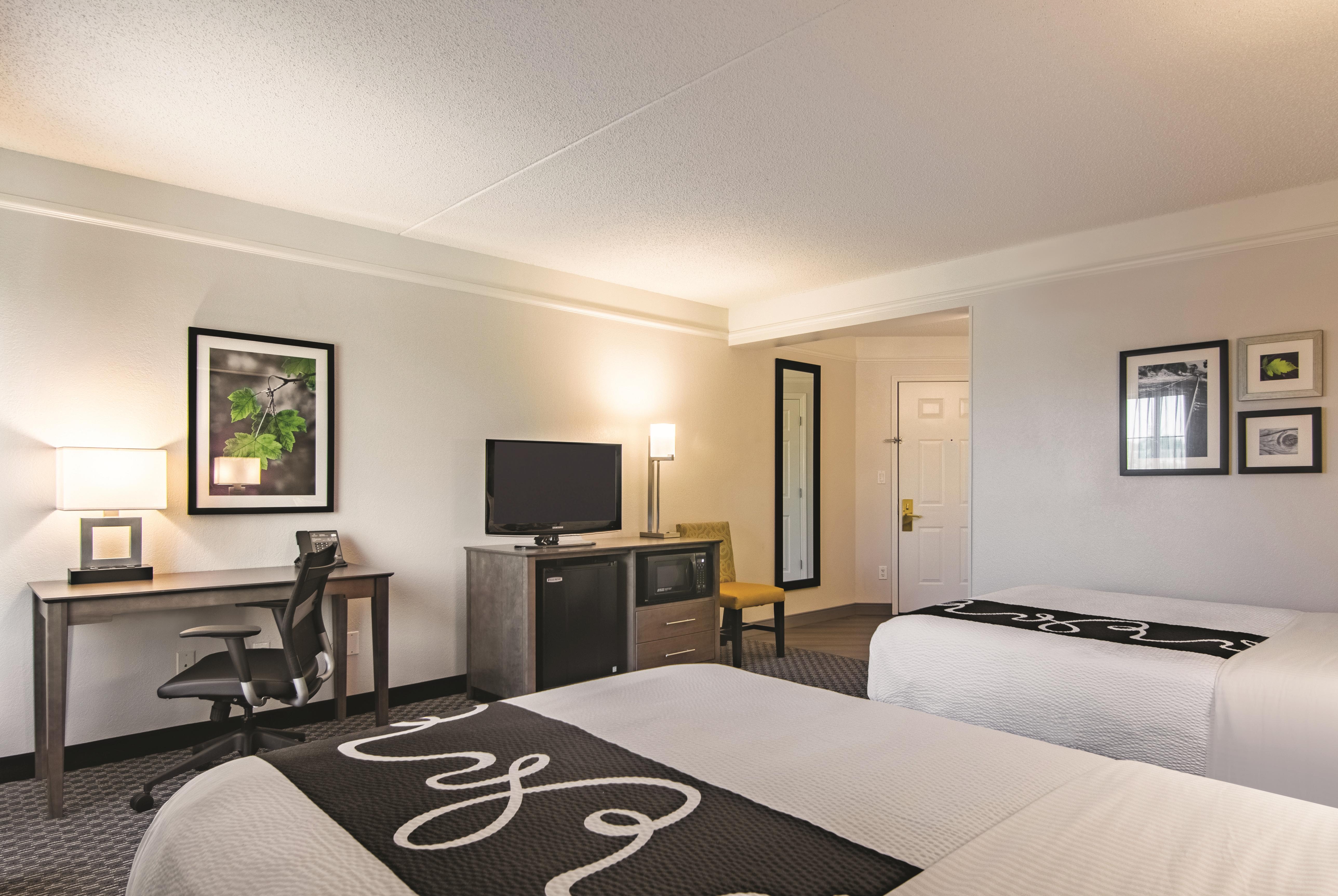 Guest room at the La Quinta Inn & Suites by Wyndham Oklahoma City Norman in Norman, Oklahoma