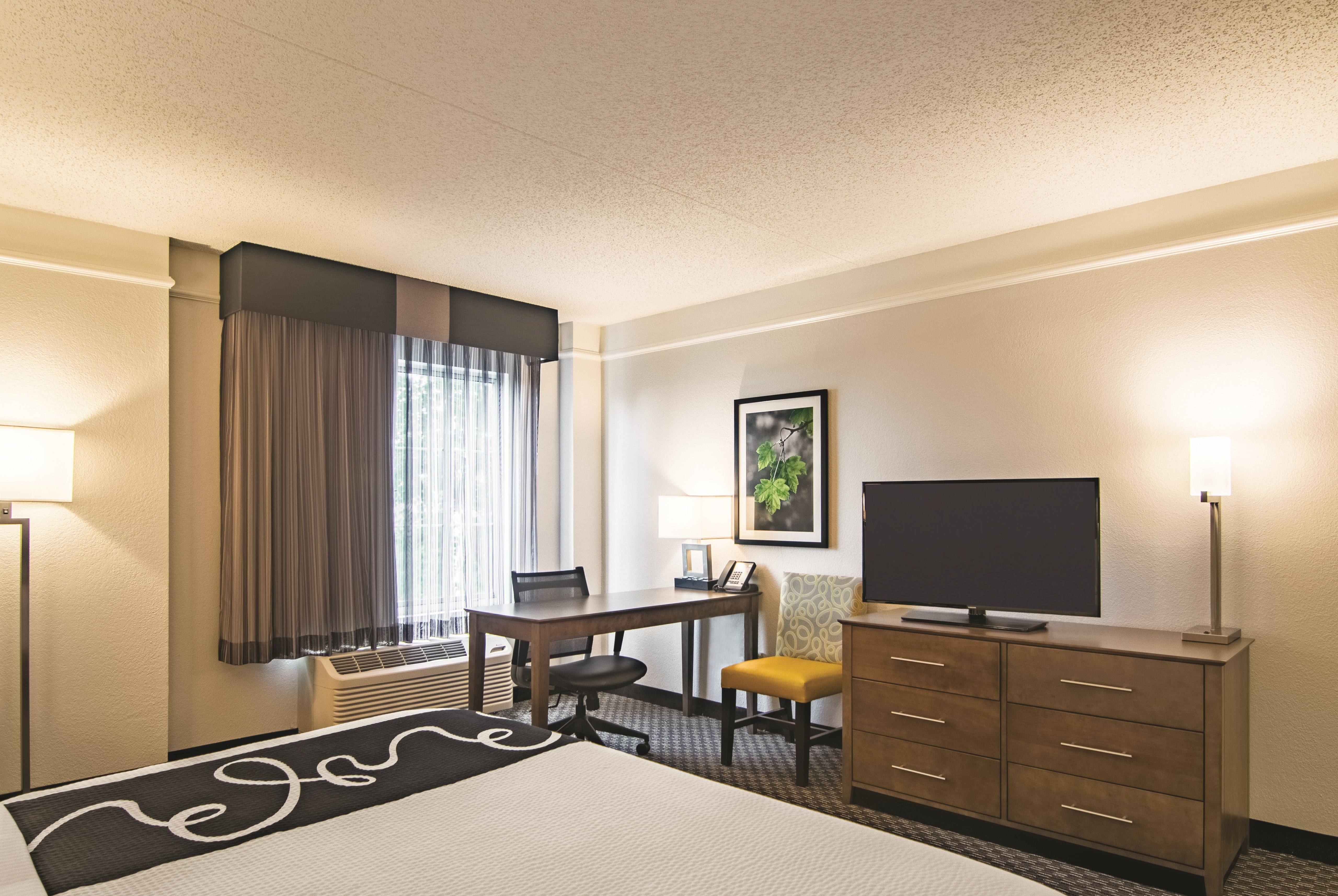 Guest room at the La Quinta Inn & Suites by Wyndham Oklahoma City Norman in Norman, Oklahoma