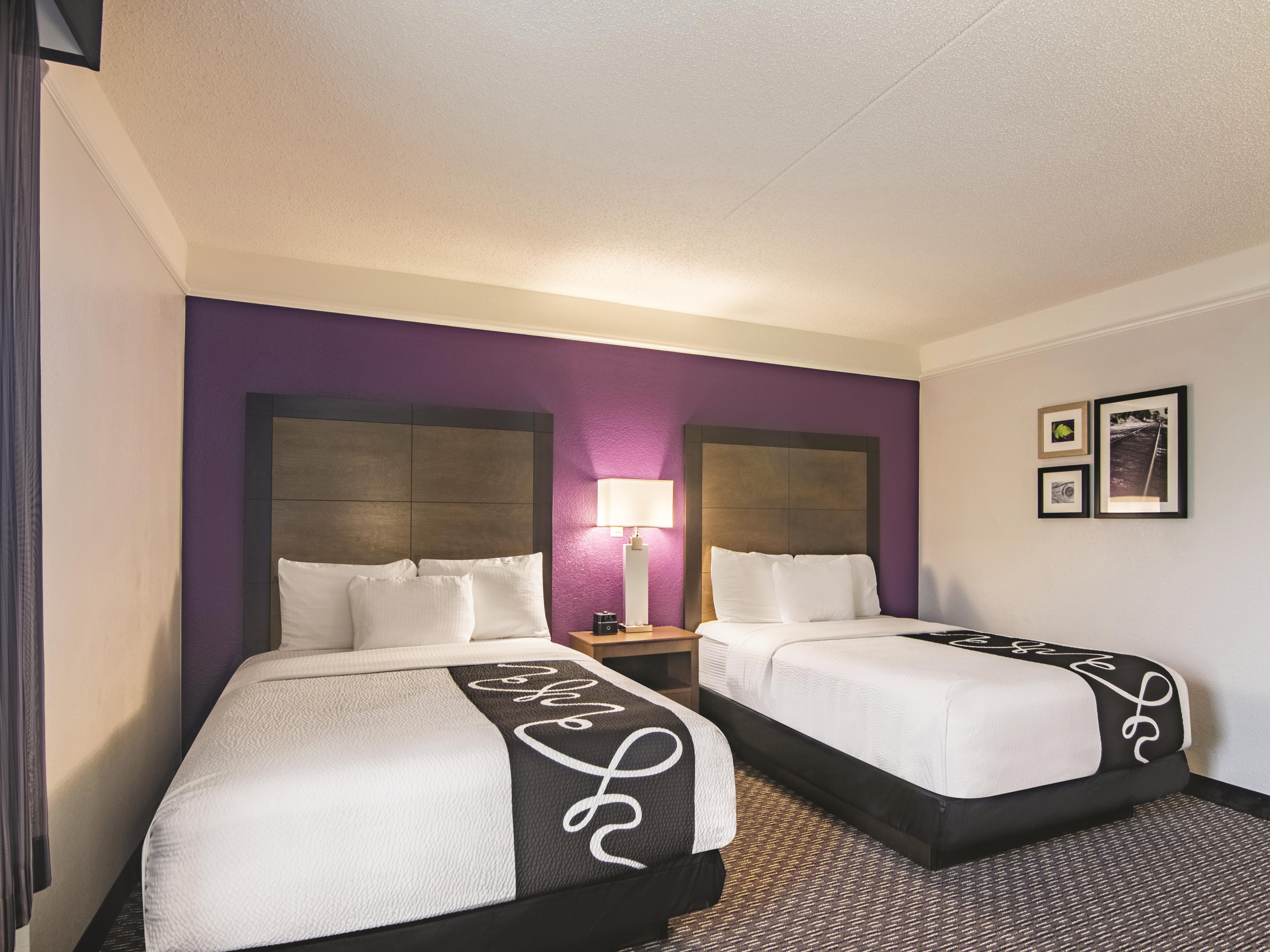 Guest room at the La Quinta Inn & Suites by Wyndham Oklahoma City Norman in Norman, Oklahoma