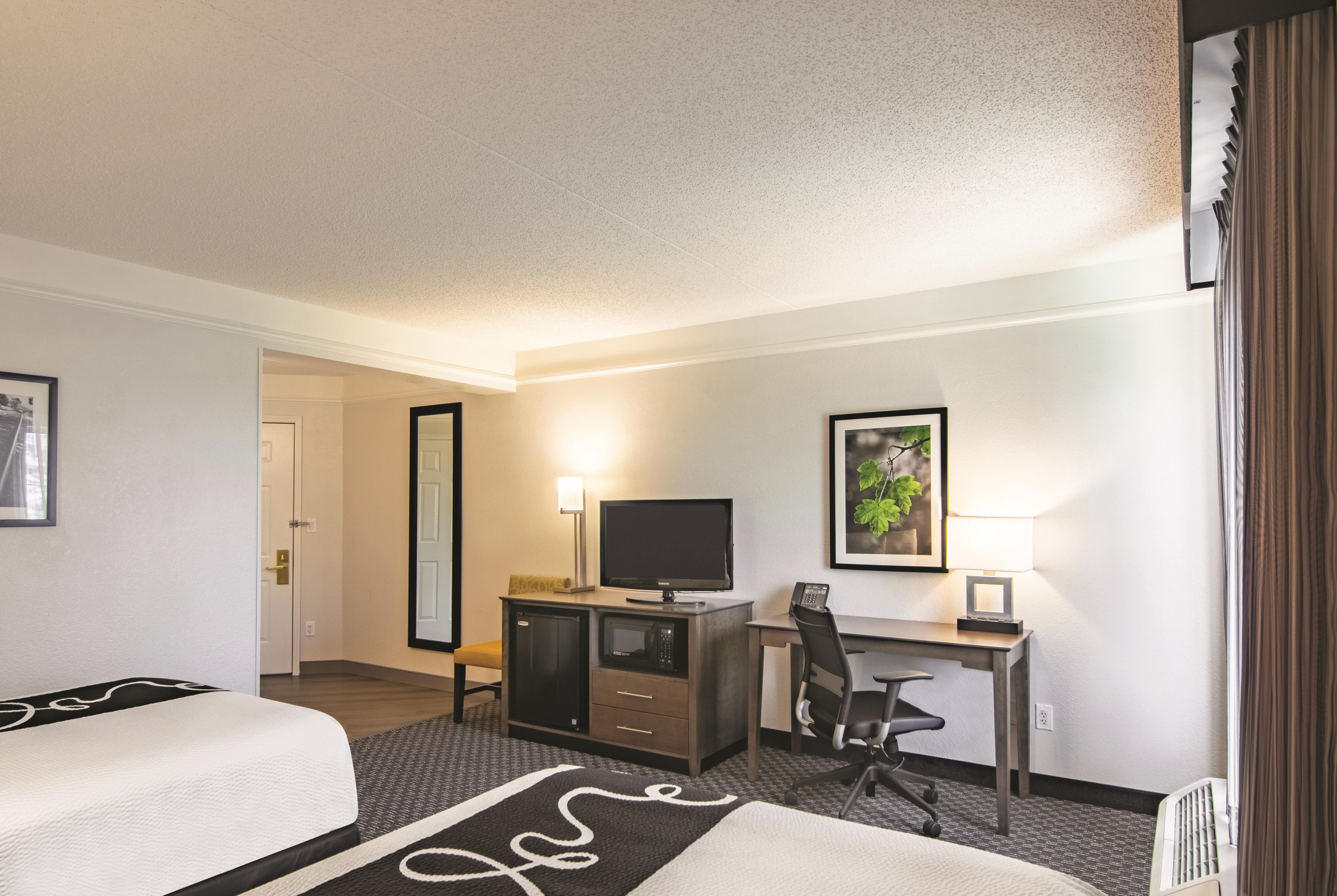 Guest room at the La Quinta Inn & Suites by Wyndham Oklahoma City Norman in Norman, Oklahoma