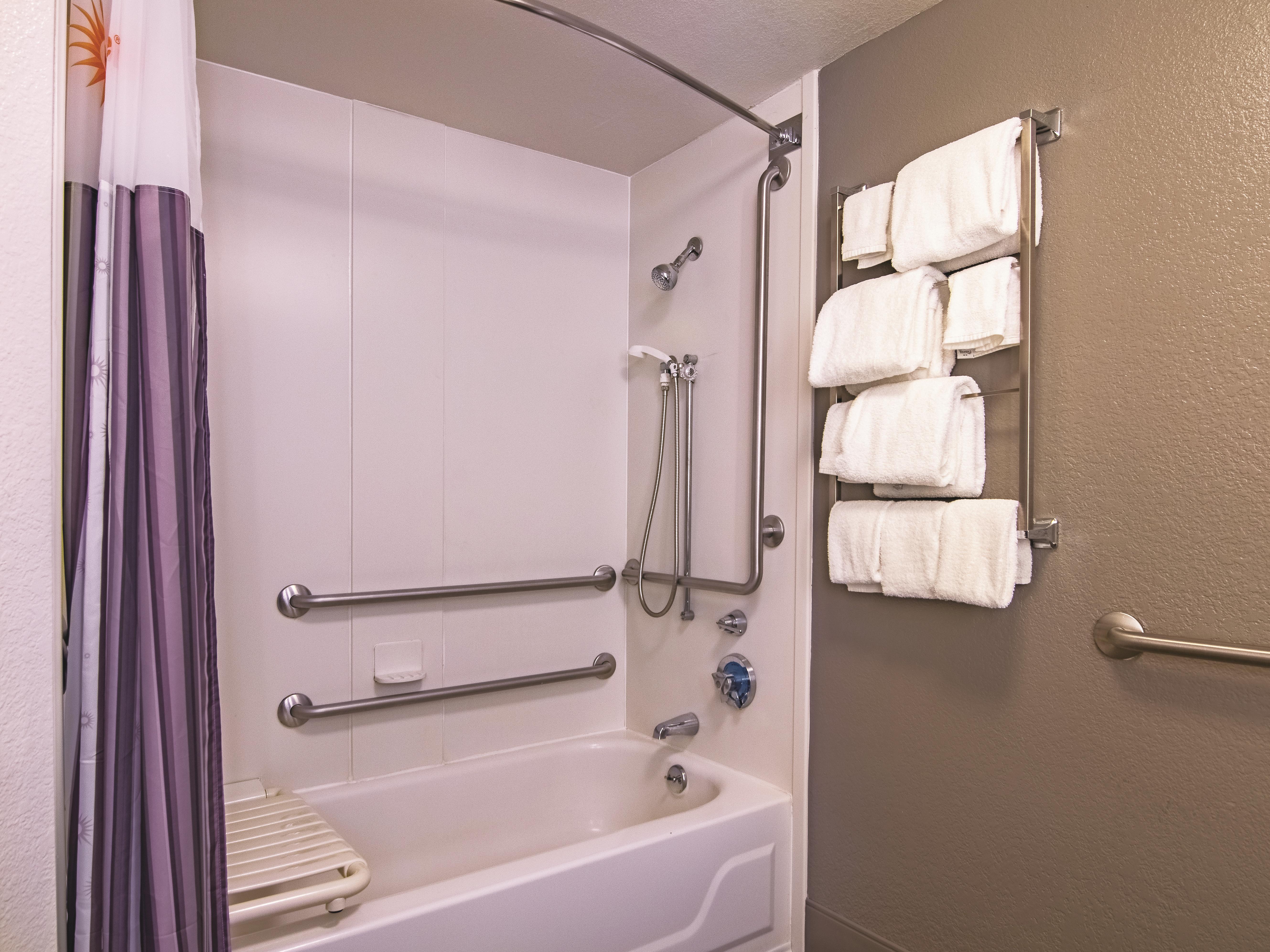 Guest room at the La Quinta Inn & Suites by Wyndham Oklahoma City Norman in Norman, Oklahoma