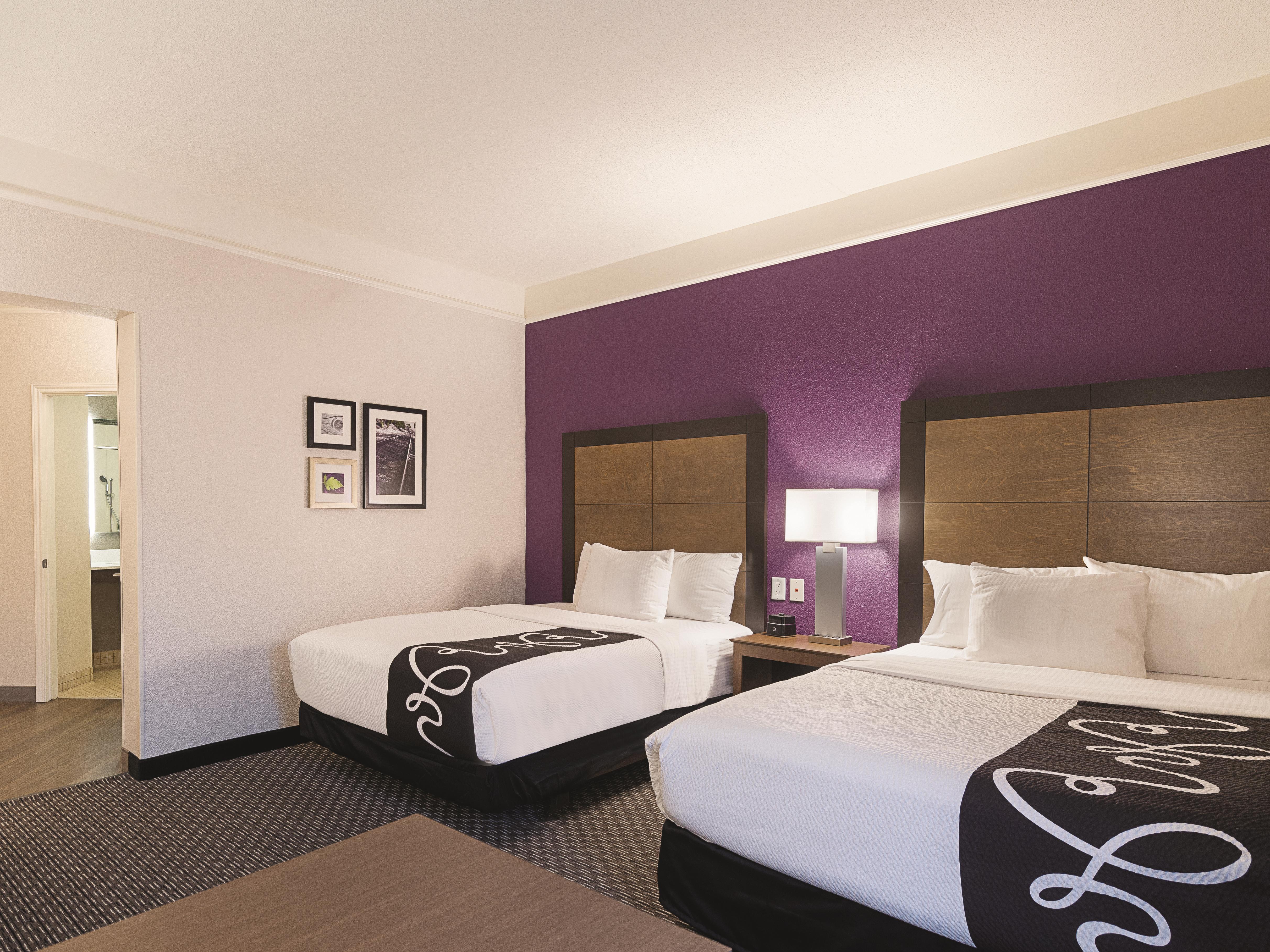 Guest room at the La Quinta Inn & Suites by Wyndham Oklahoma City - NW Expwy in Oklahoma City, Oklahoma