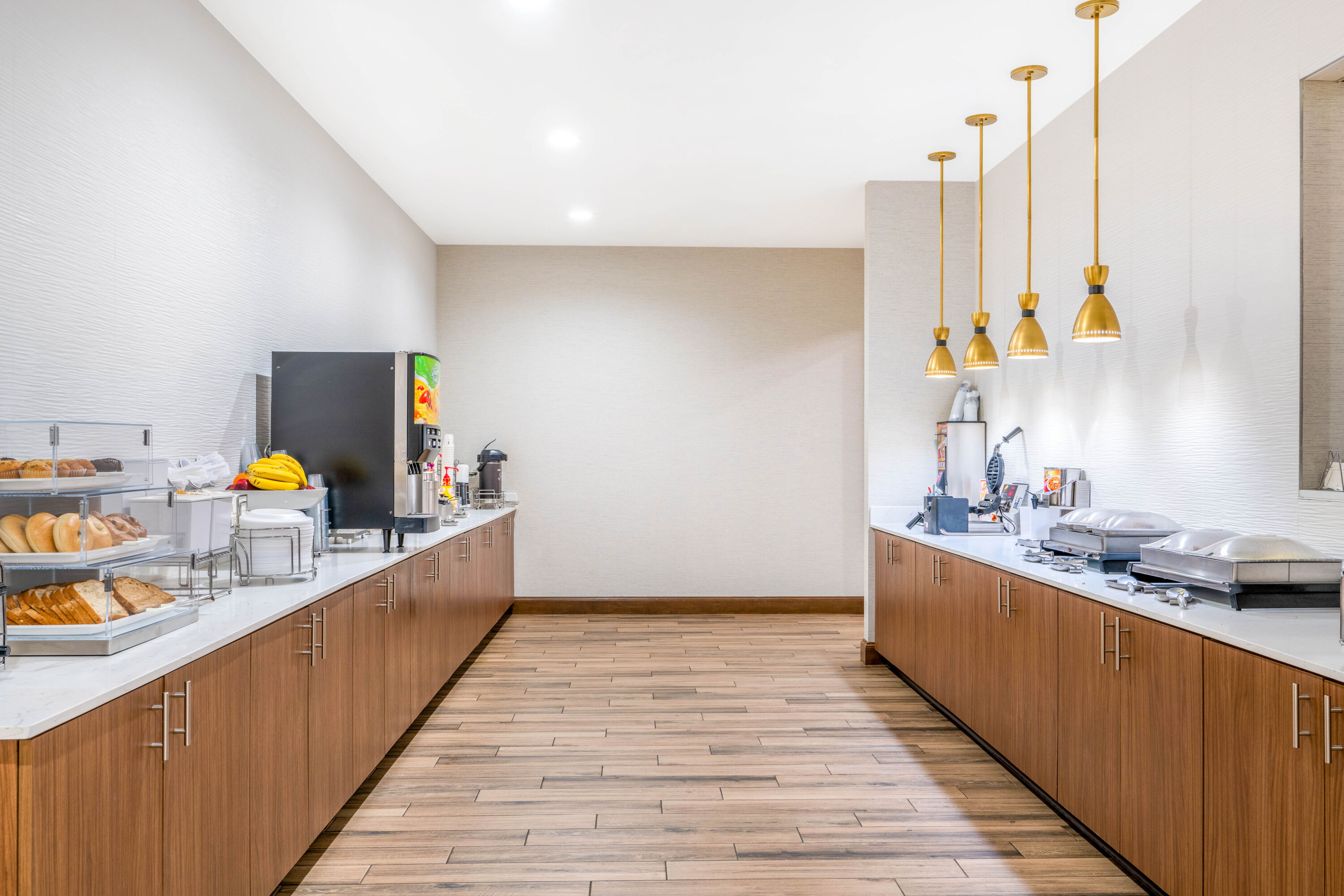 Free breakfast at La Quinta Inn & Suites by Wyndham Oklahoma City Airport in Oklahoma City, Oklahoma