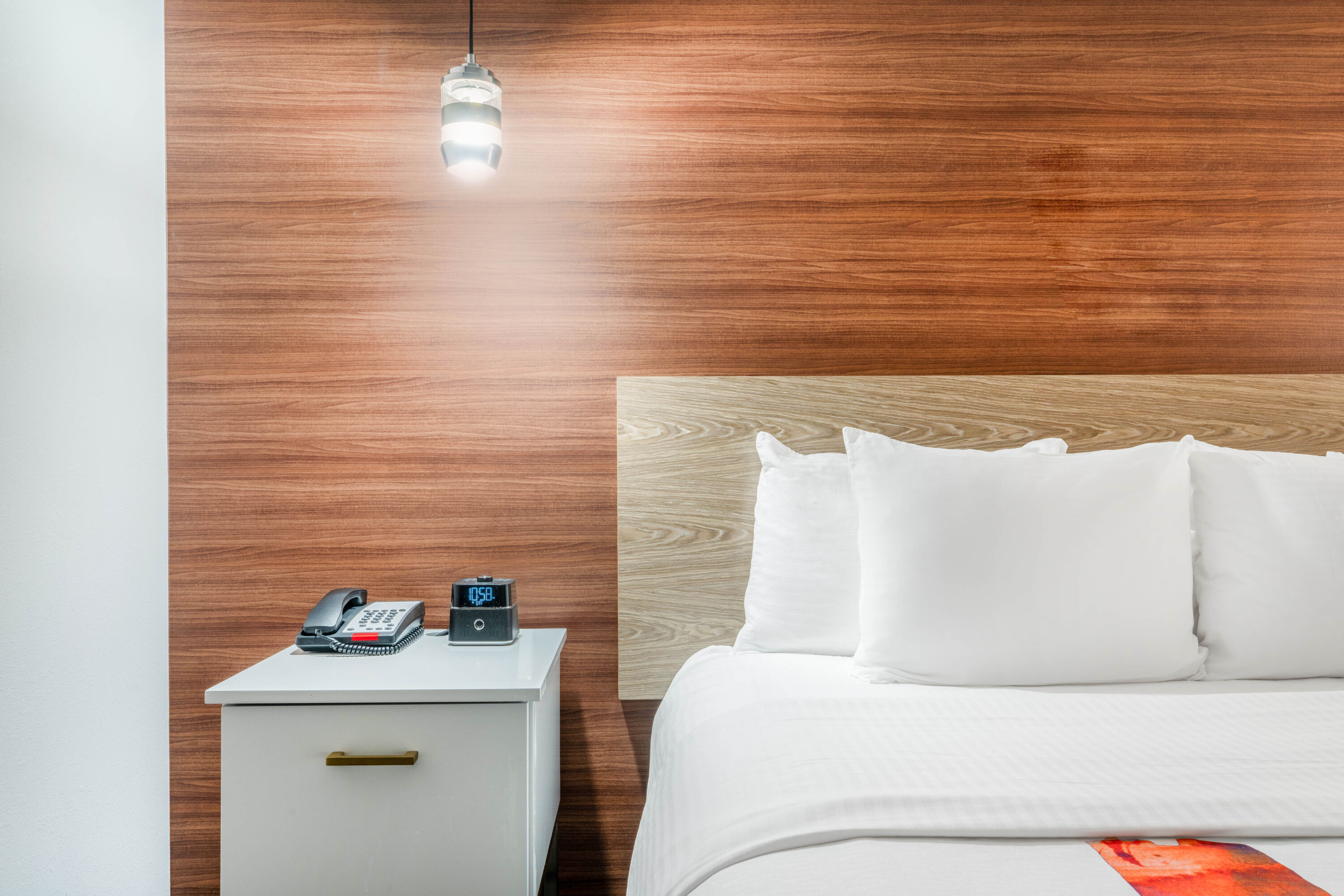 Guest room feature at the La Quinta Inn & Suites by Wyndham Oklahoma City Airport in Oklahoma City, Oklahoma