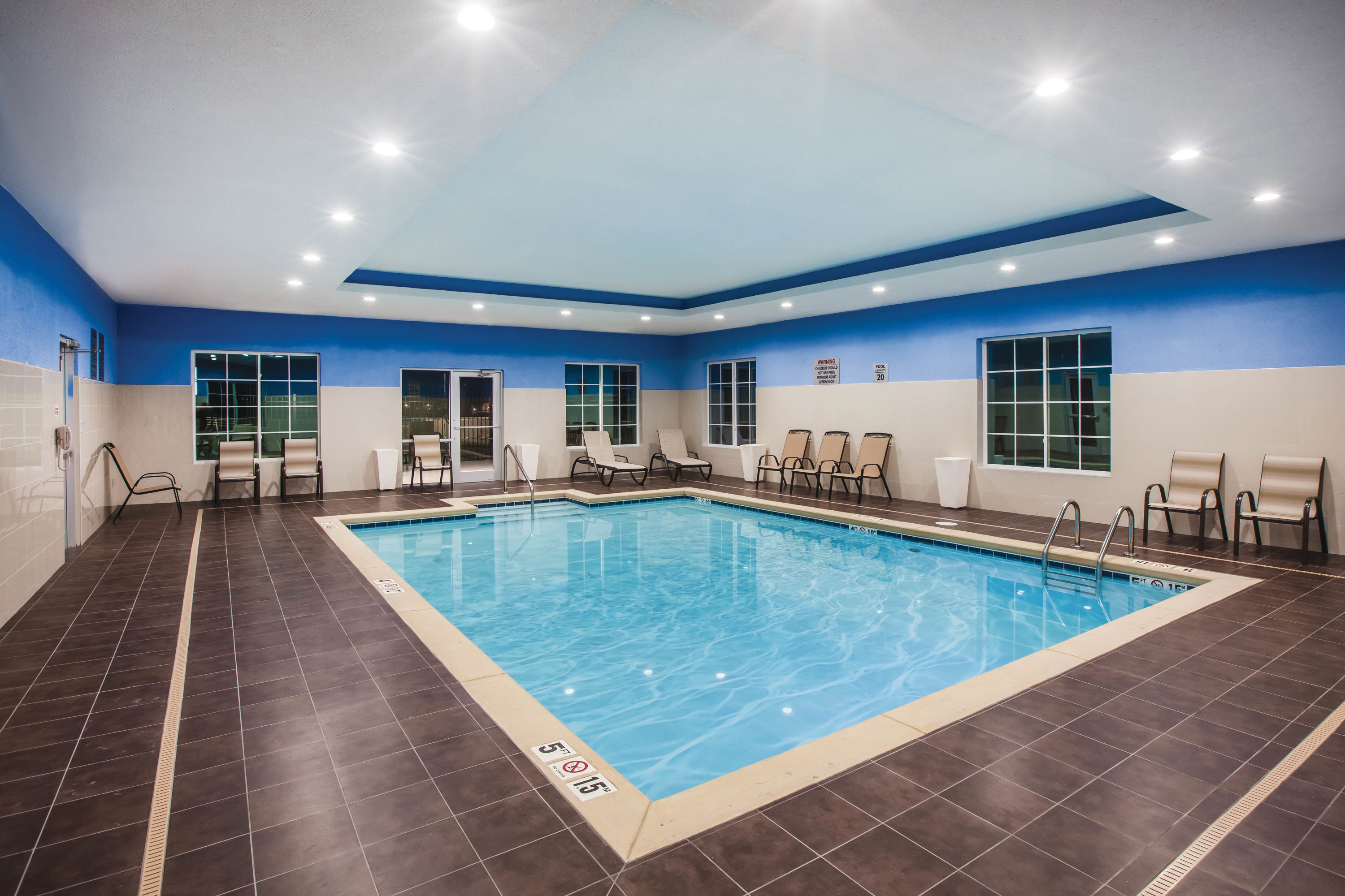 Pool at the La Quinta Inn & Suites by Wyndham Owasso in Owasso, Oklahoma