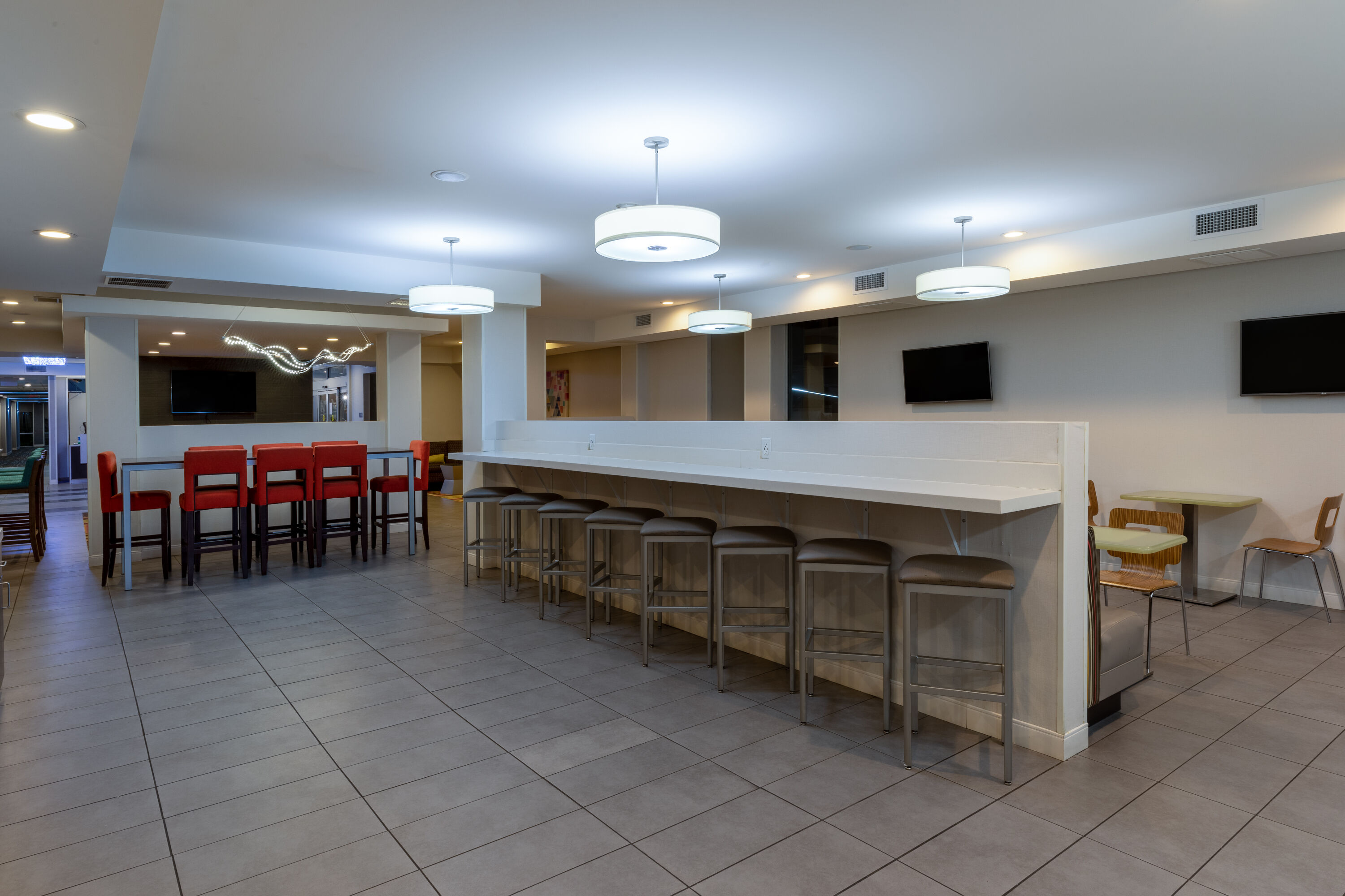 Free breakfast at La Quinta Inn & Suites by Wyndham Tulsa Downtown/Route 66 in Tulsa, Oklahoma