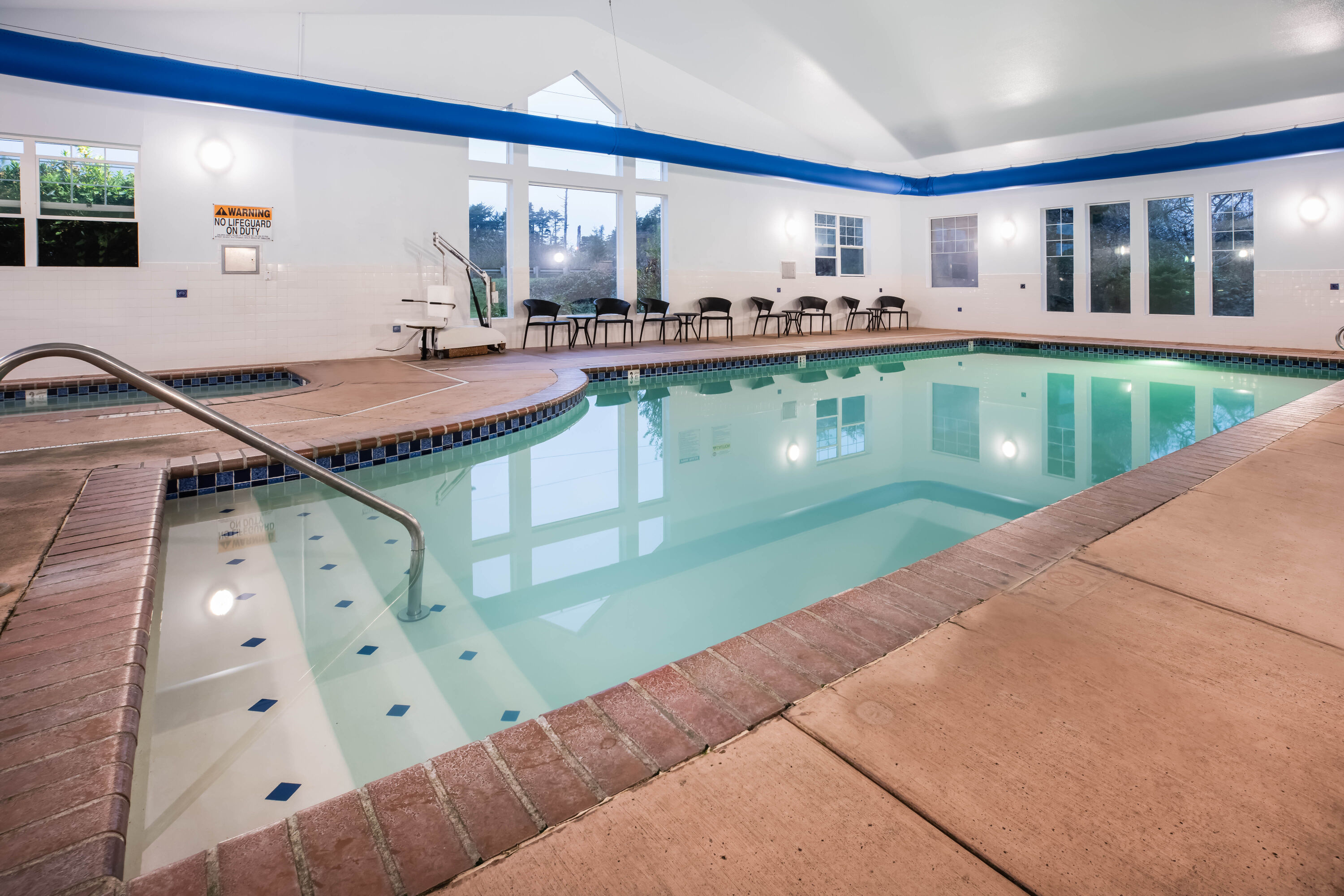 Pool at the La Quinta Inn & Suites by Wyndham Newport in Newport, Oregon