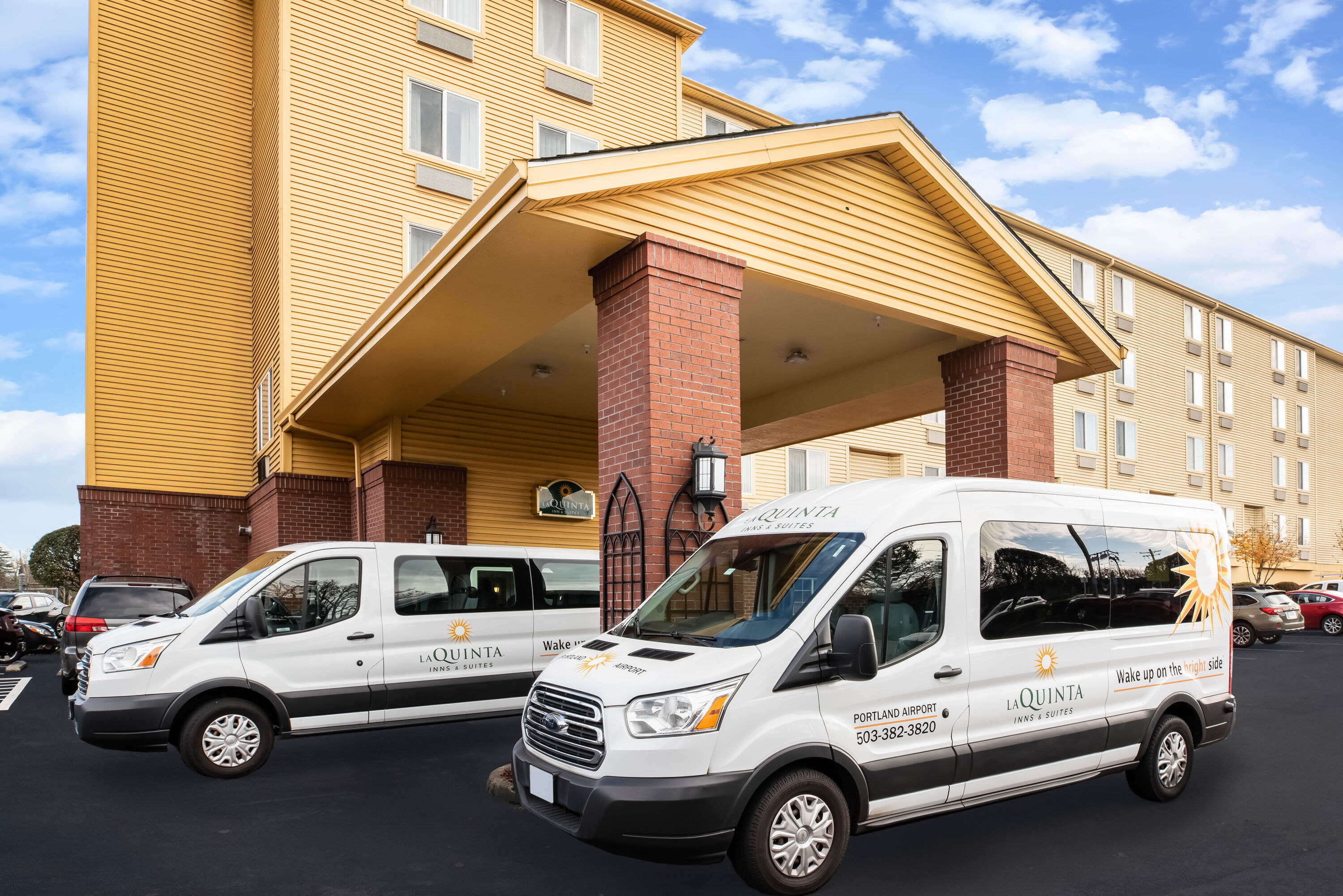 Shuttle at La Quinta Inn & Suites by Wyndham Portland Airport in Portland, Oregon