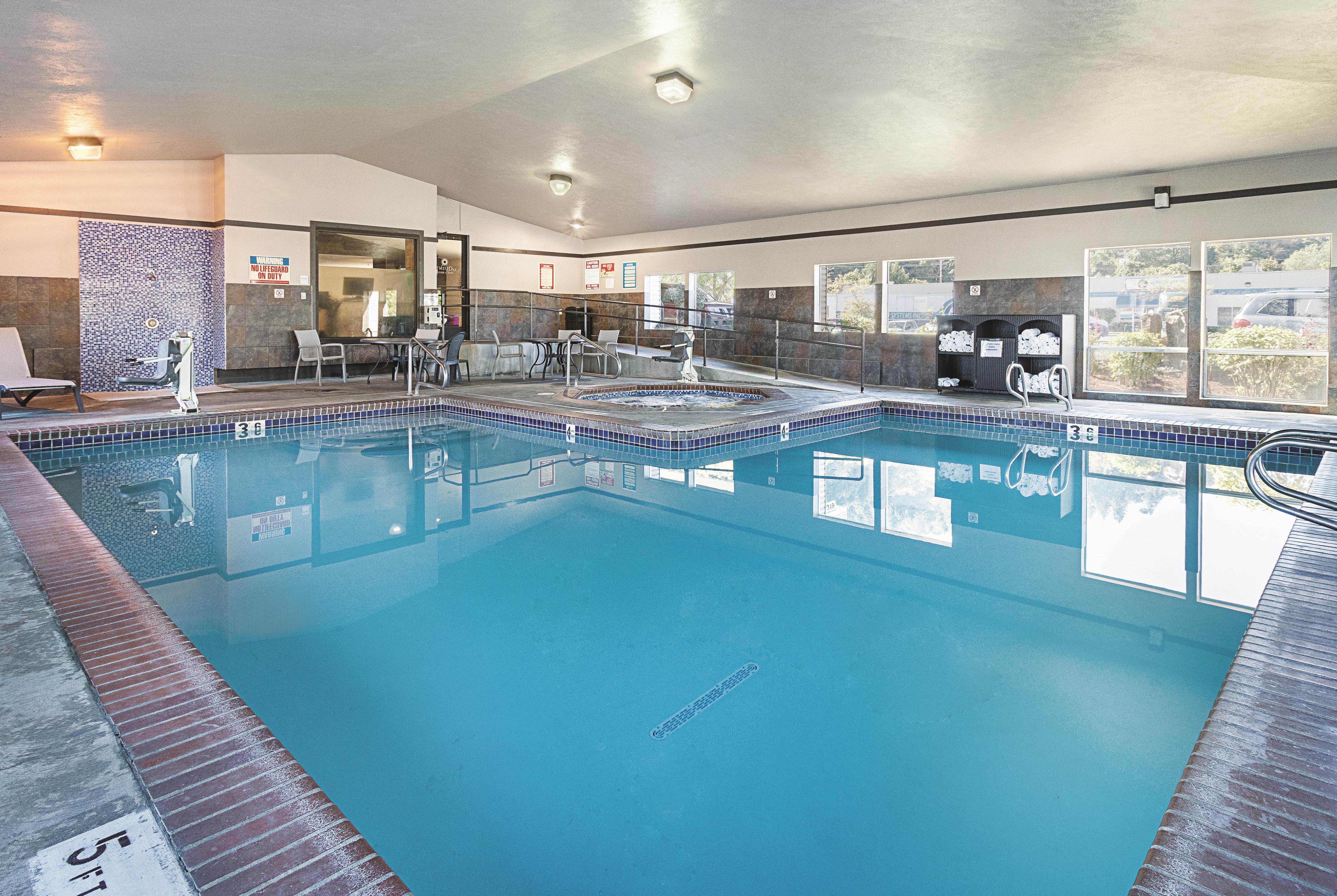 Pool at the La Quinta Inn & Suites by Wyndham Portland NW in Portland, Oregon