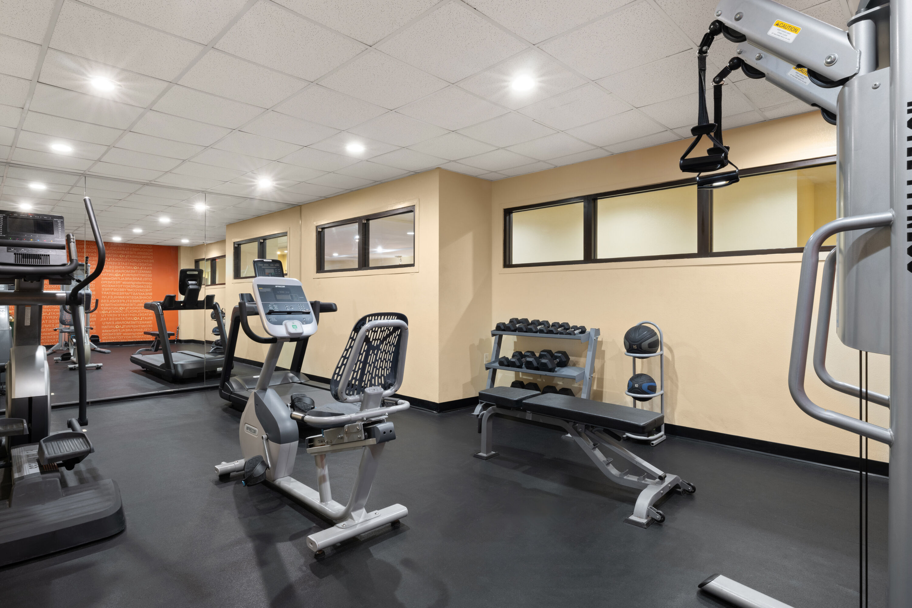 Fitness room at La Quinta Inn & Suites by Wyndham Florence in Florence, South Carolina