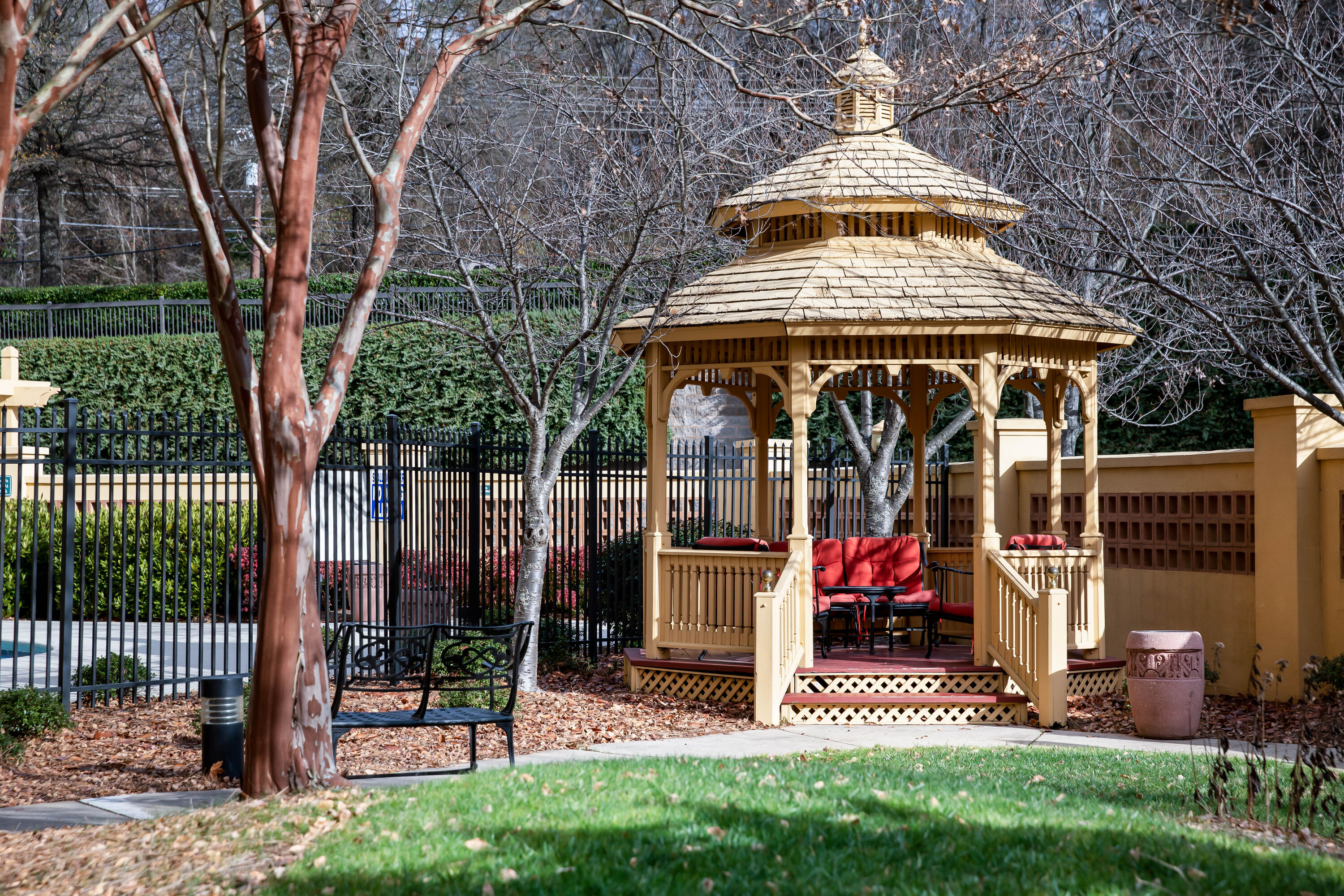 Gazebo at La Quinta Inn & Suites by Wyndham Greenville Haywood in Greenville, South Carolina