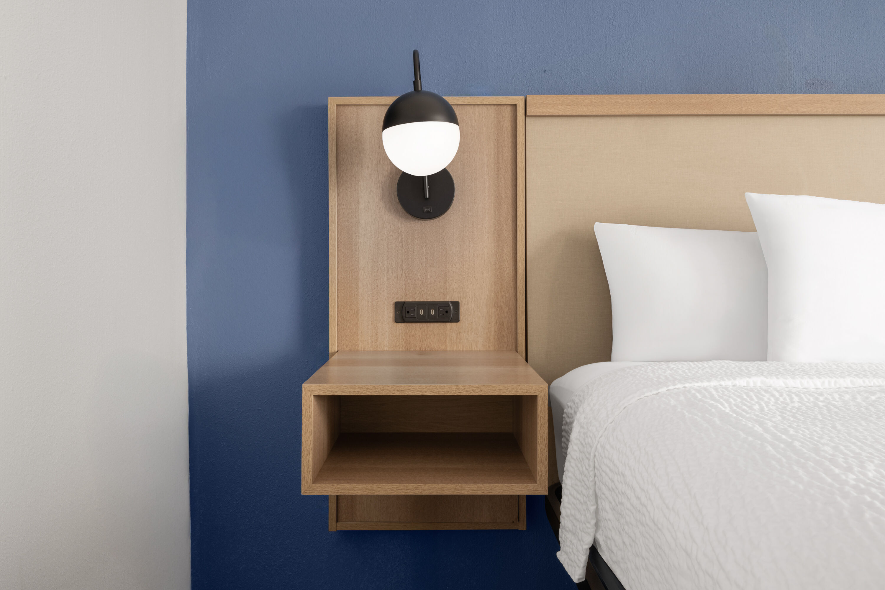 Guest room at the La Quinta Inn & Suites by Wyndham Myrtle Beach in Myrtle Beach, South Carolina