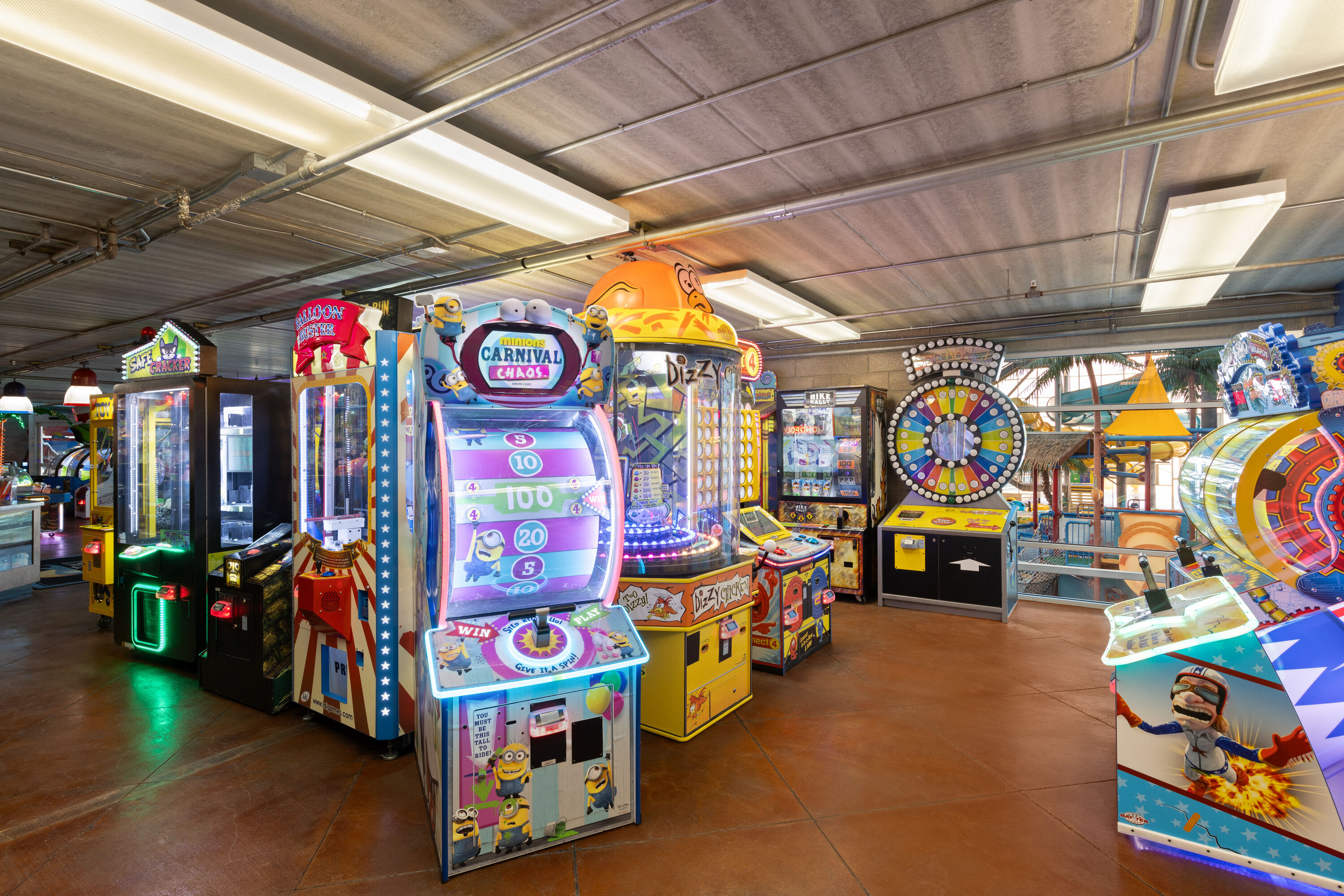 Game room at La Quinta Inn and Suites by Wyndham at WaTiki Waterpark in Rapid City, South Dakota