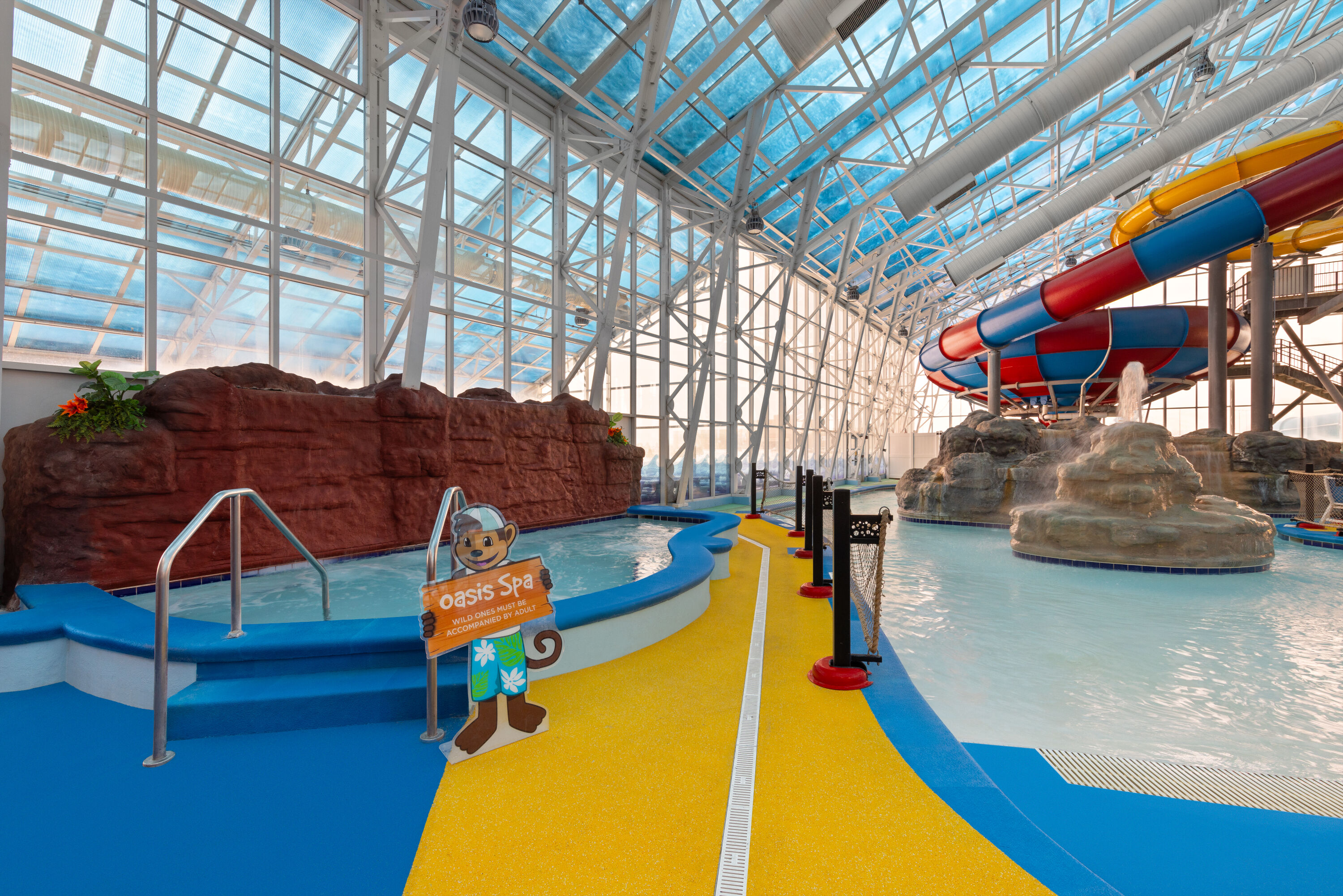Water park at La Quinta Inn and Suites by Wyndham at WaTiki Waterpark in Rapid City, South Dakota