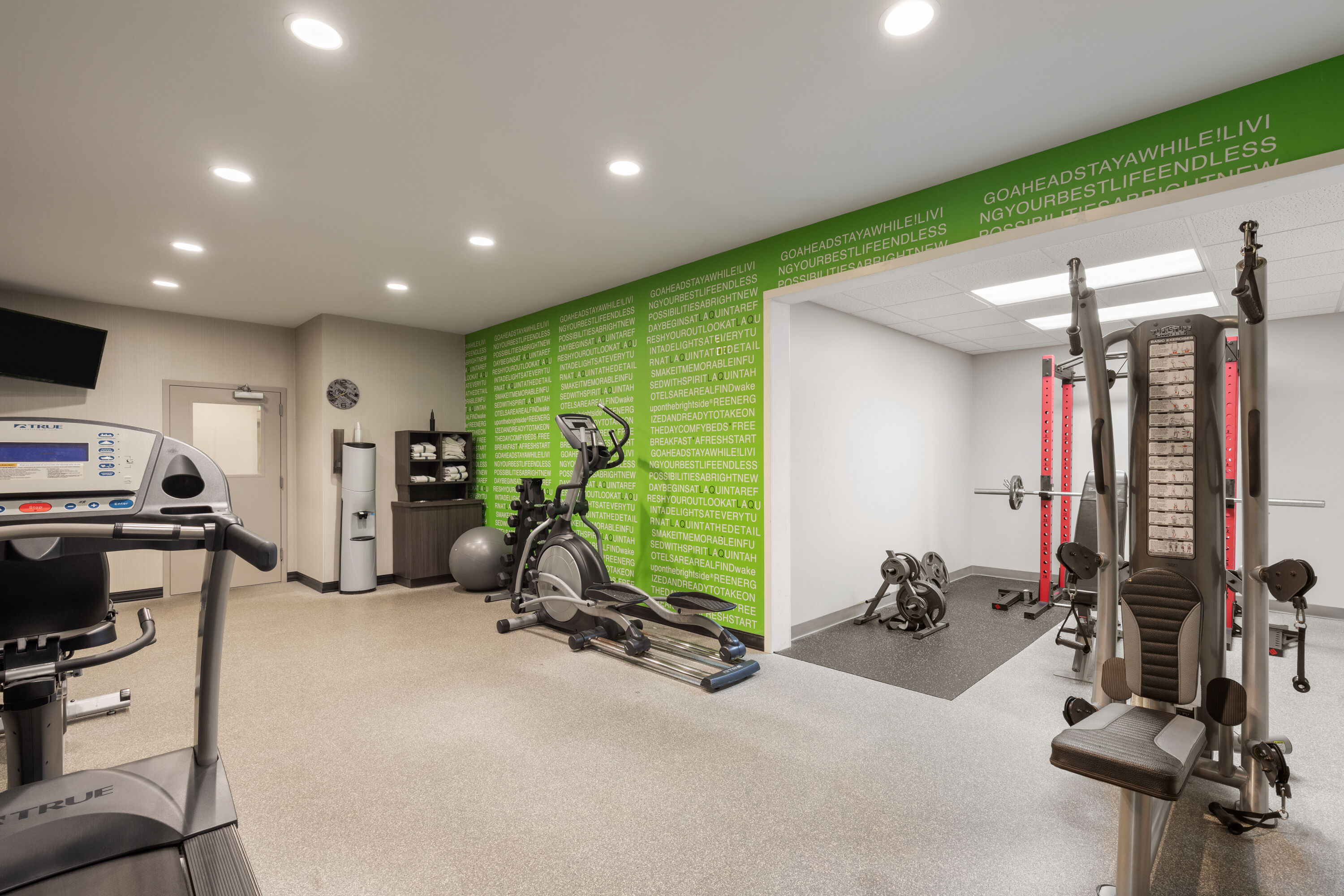 Fitness room at La Quinta Inn & Suites by Wyndham Chattanooga - Lookout Mtn in Chattanooga, Tennessee
