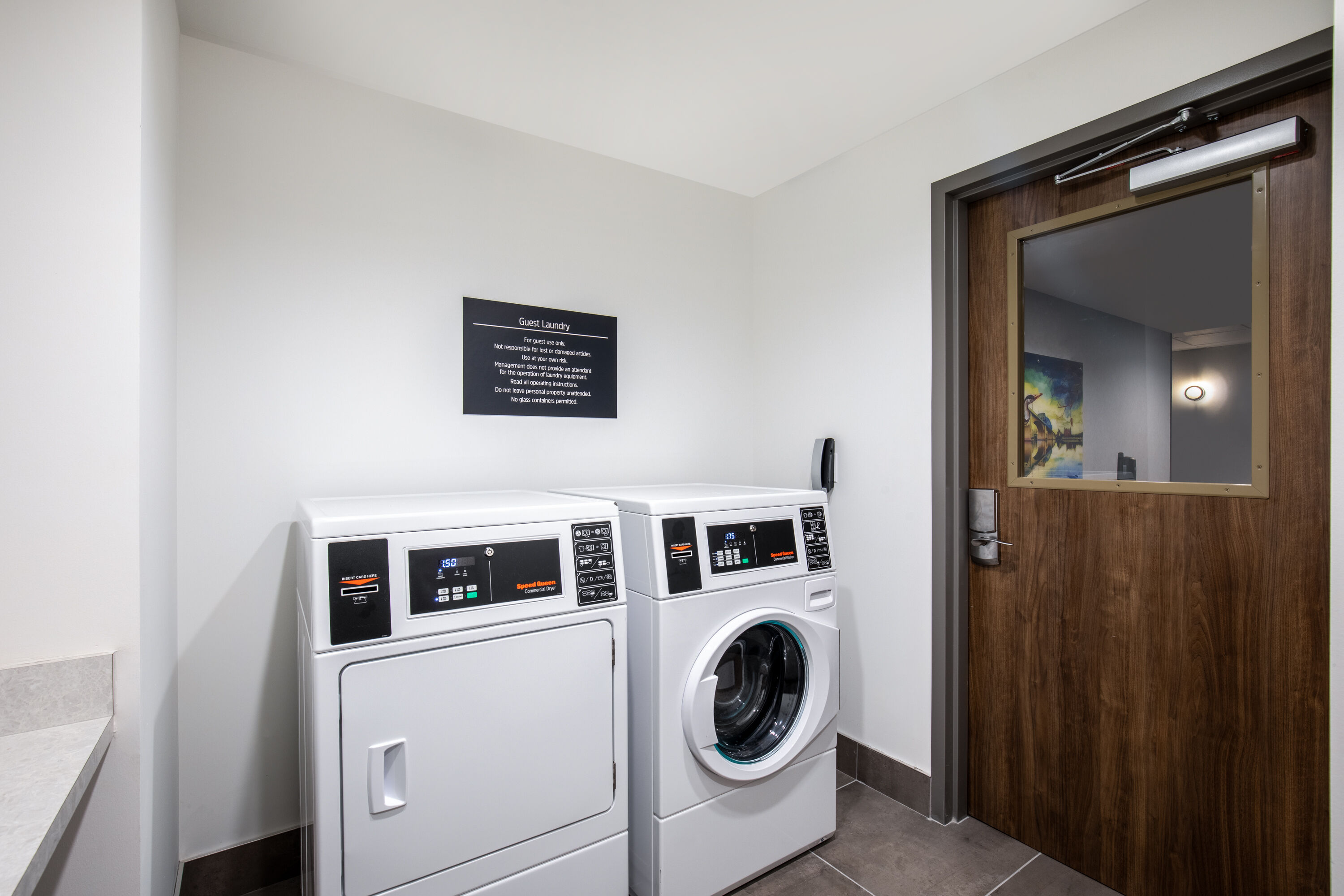 Laundry facilities at La Quinta Inn & Suites by Wyndham Chattanooga Downtown/South in Chattanooga, Tennessee