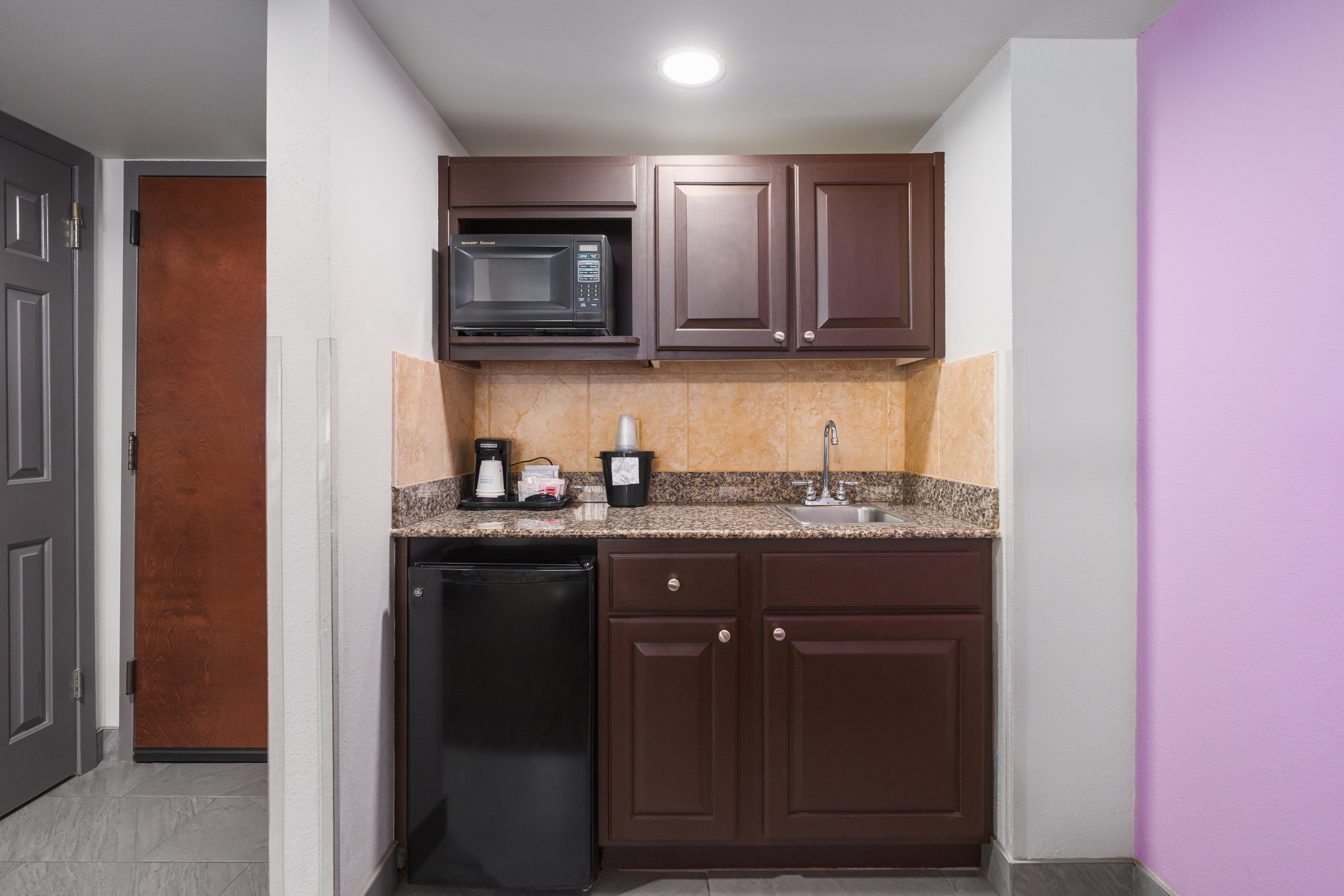 Guest room at the La Quinta Inn & Suites by Wyndham Clarksville in Clarksville, Tennessee